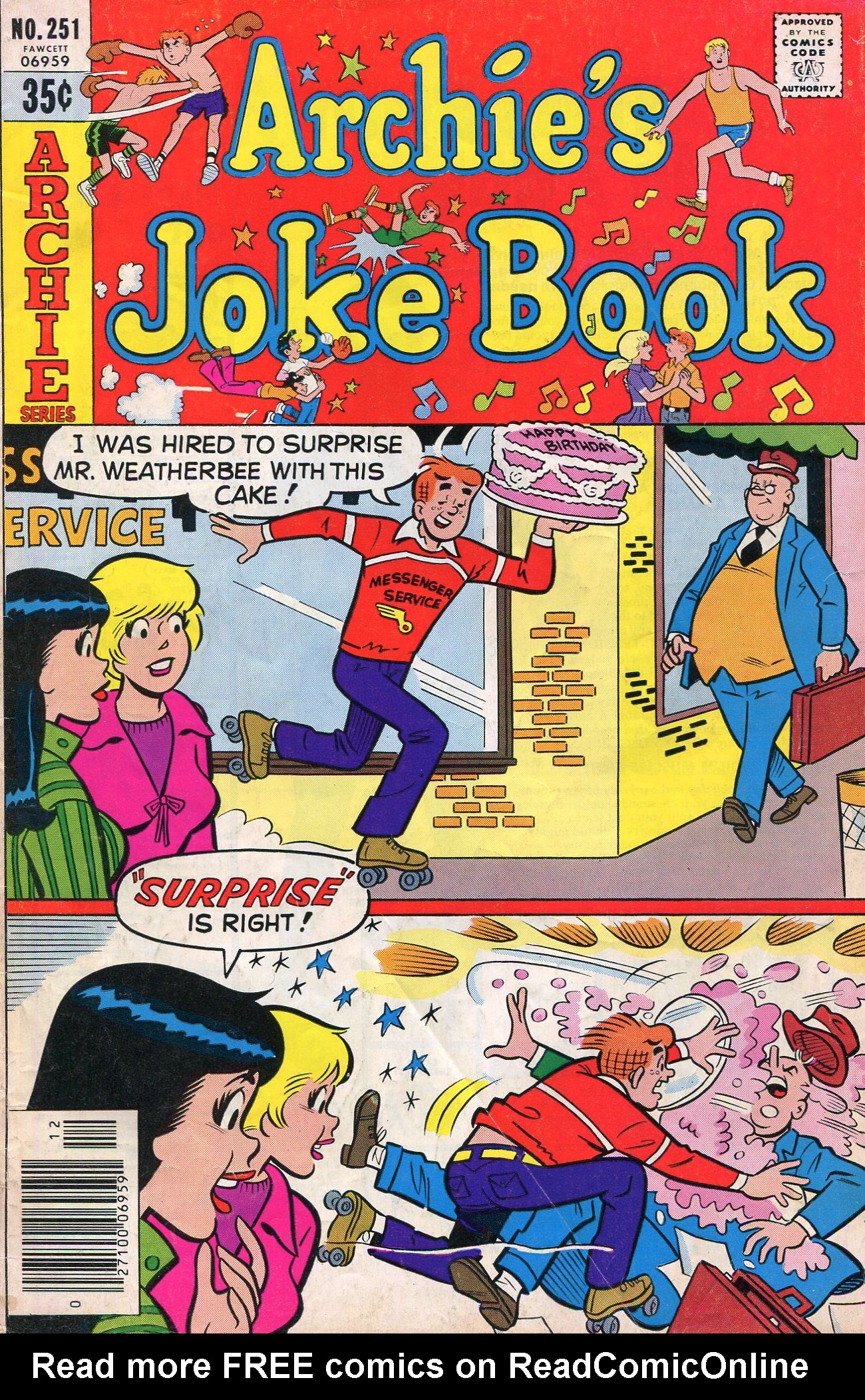 Read online Archie's Joke Book Magazine comic -  Issue #251 - 1