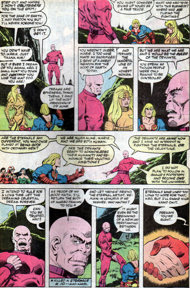 Read online Eternals (1985) comic -  Issue #12 - 40