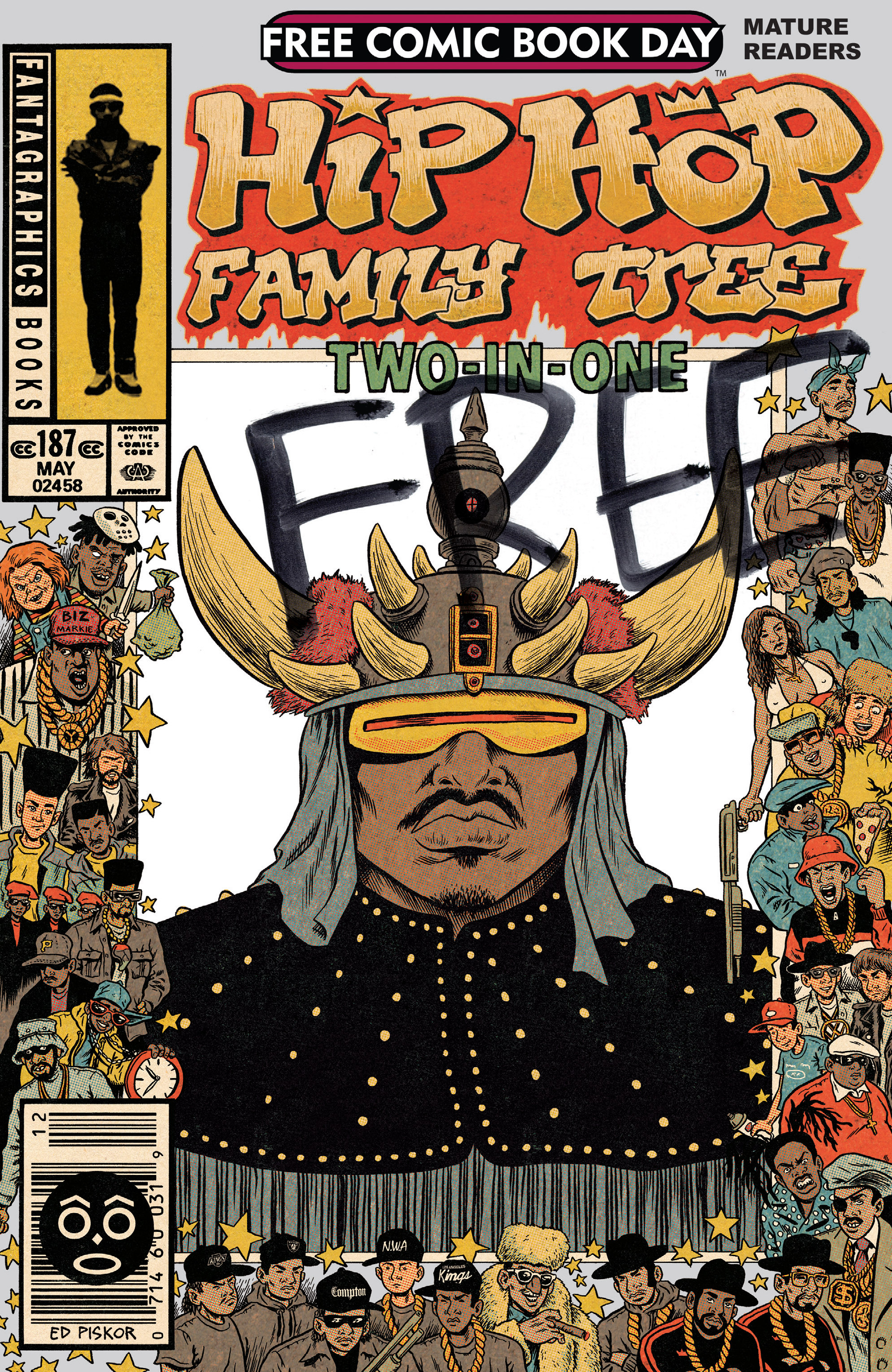 Read online Free Comic Book Day 2014 comic -  Issue # Hip Hop Family Tree Two-in-One - 1
