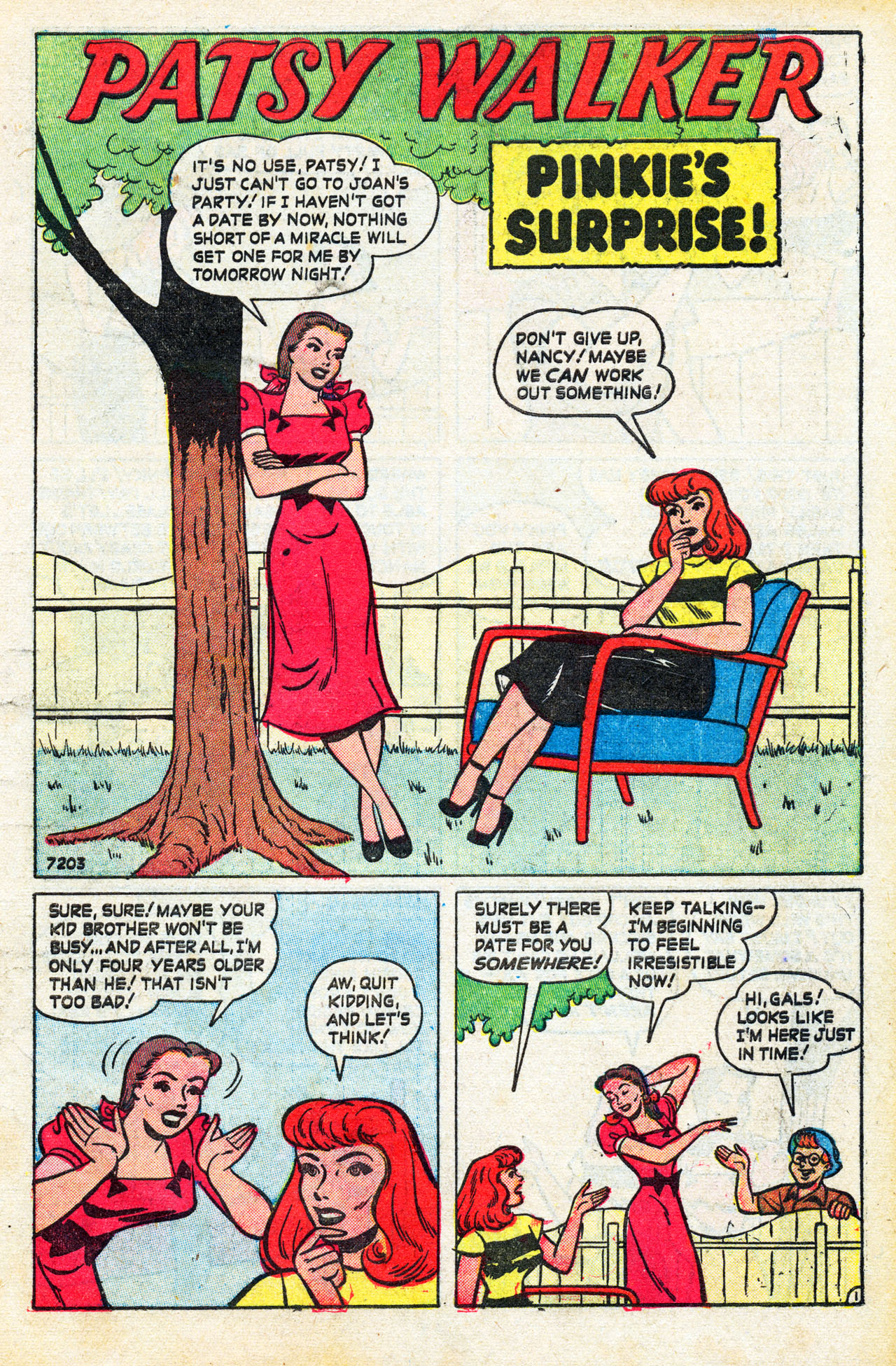 Read online Patsy Walker comic -  Issue #32 - 3