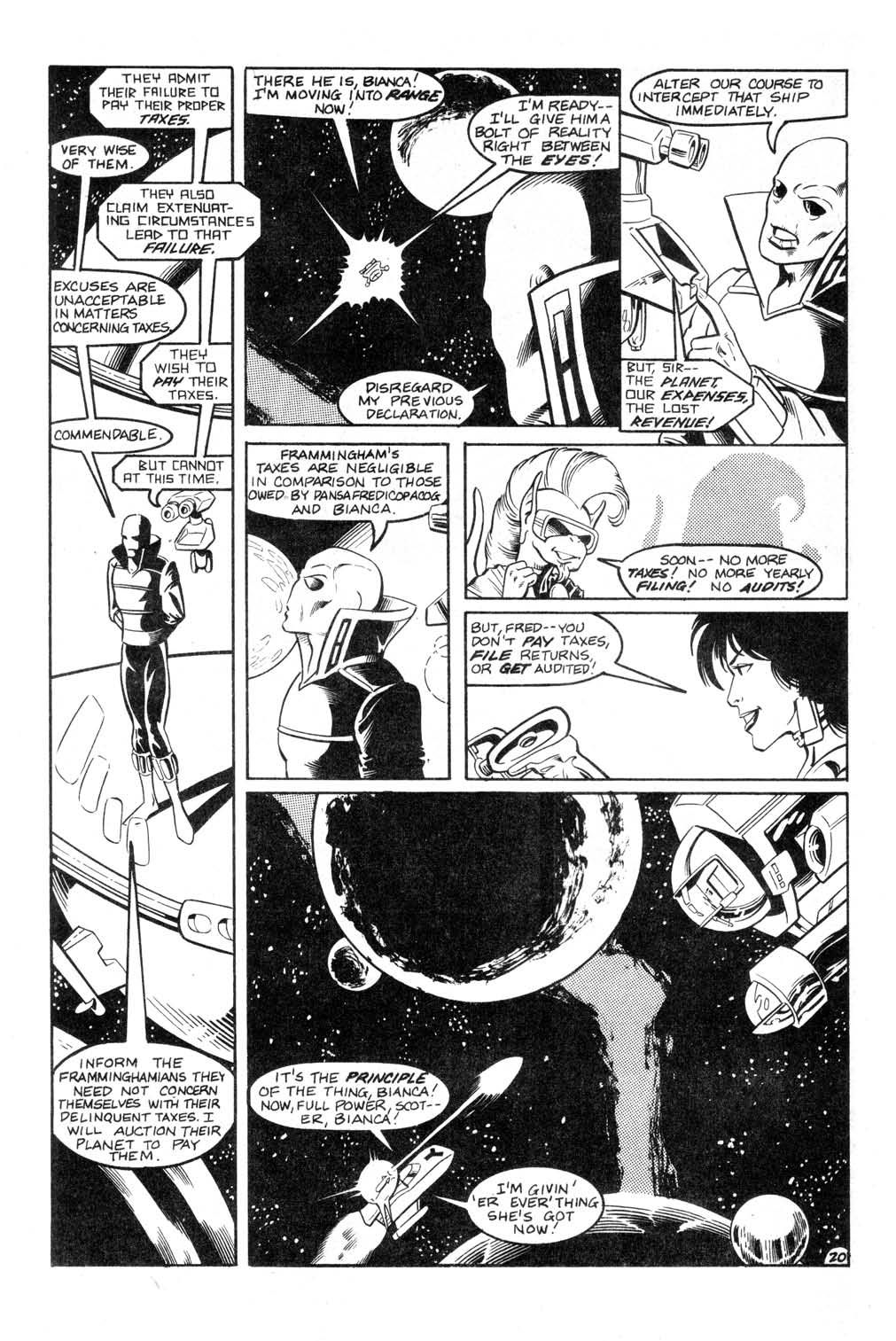 Read online Aristocratic Xtraterrestrial Time-Traveling Thieves comic -  Issue #2 - 22
