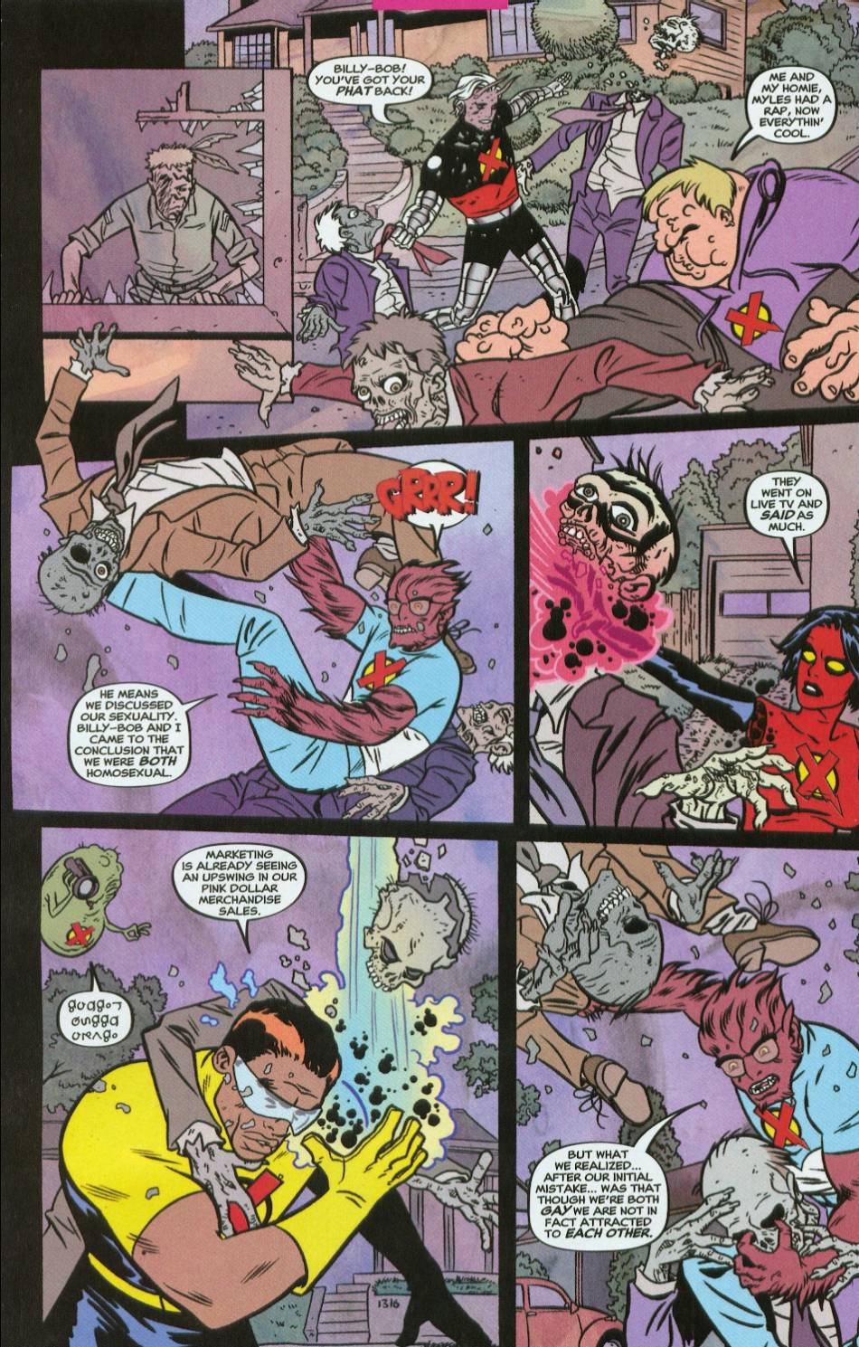 Read online X-Statix comic -  Issue #4 - 12