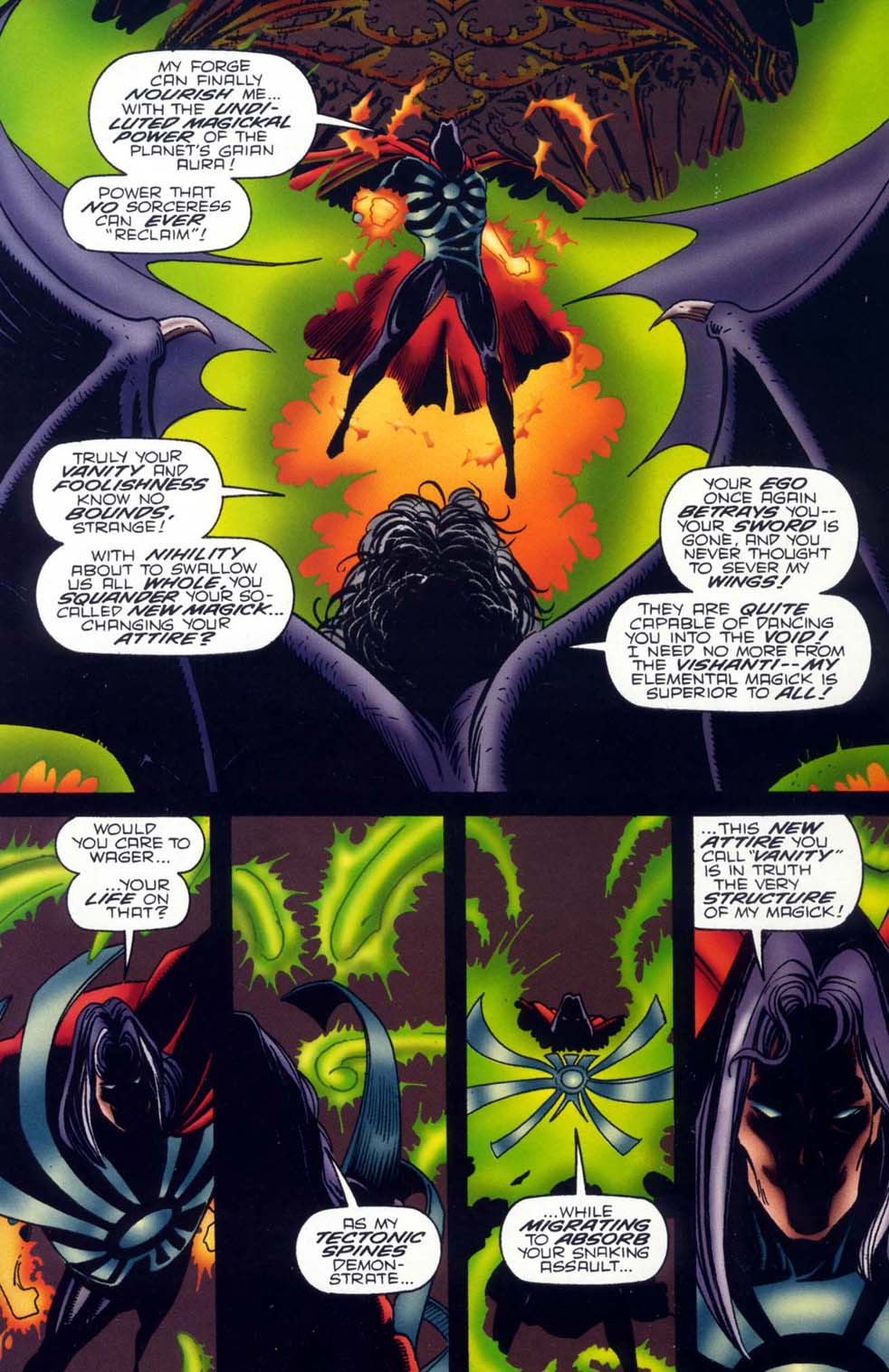 Read online Doctor Strange: Sorcerer Supreme comic -  Issue #75 - 34