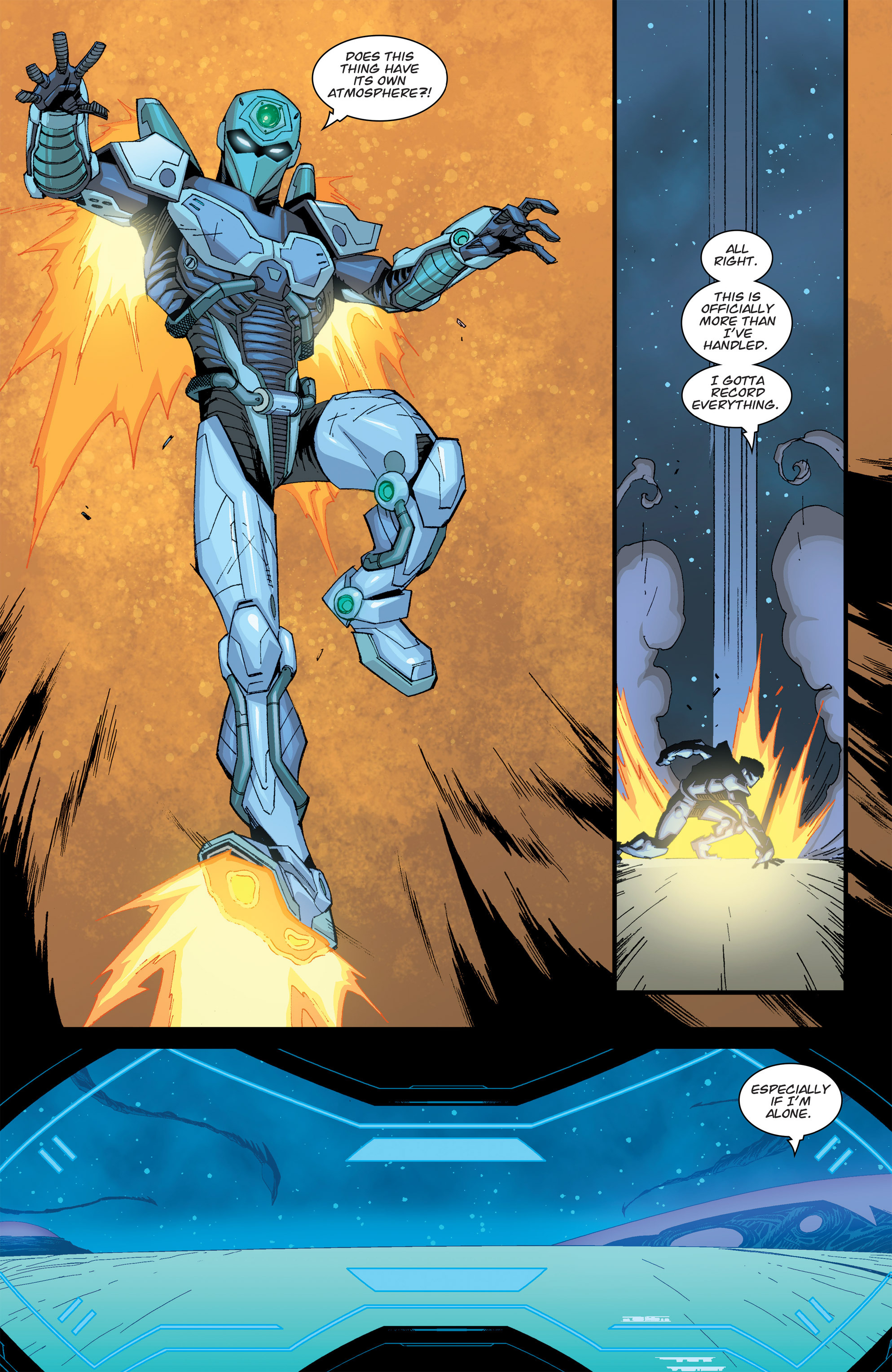 Read online Tech Jacket (2014) comic -  Issue #1 - 21