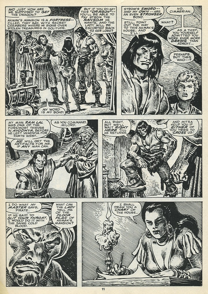 The Savage Sword Of Conan issue 197 - Page 13