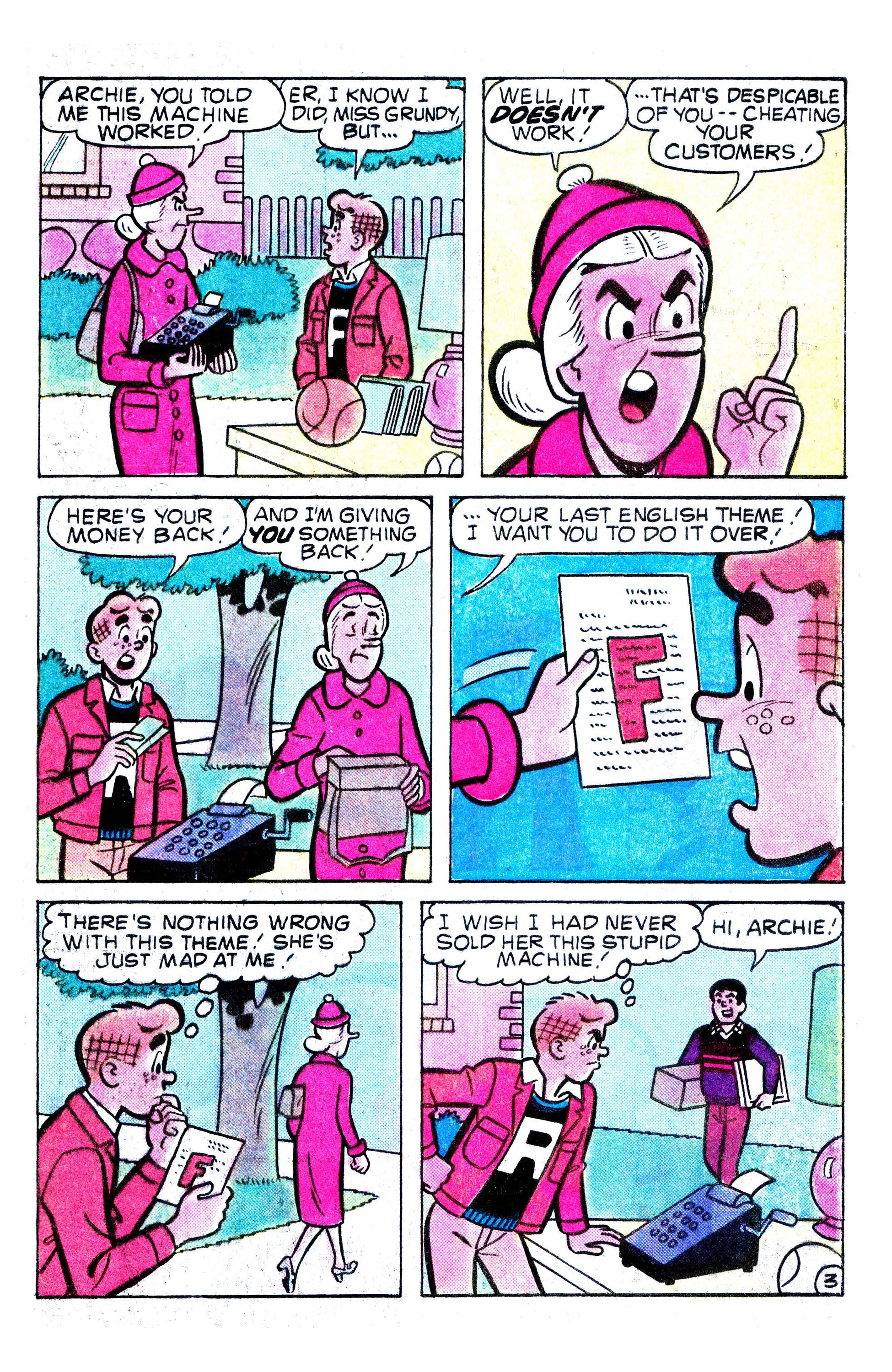 Read online Archie (1960) comic -  Issue #303 - 4
