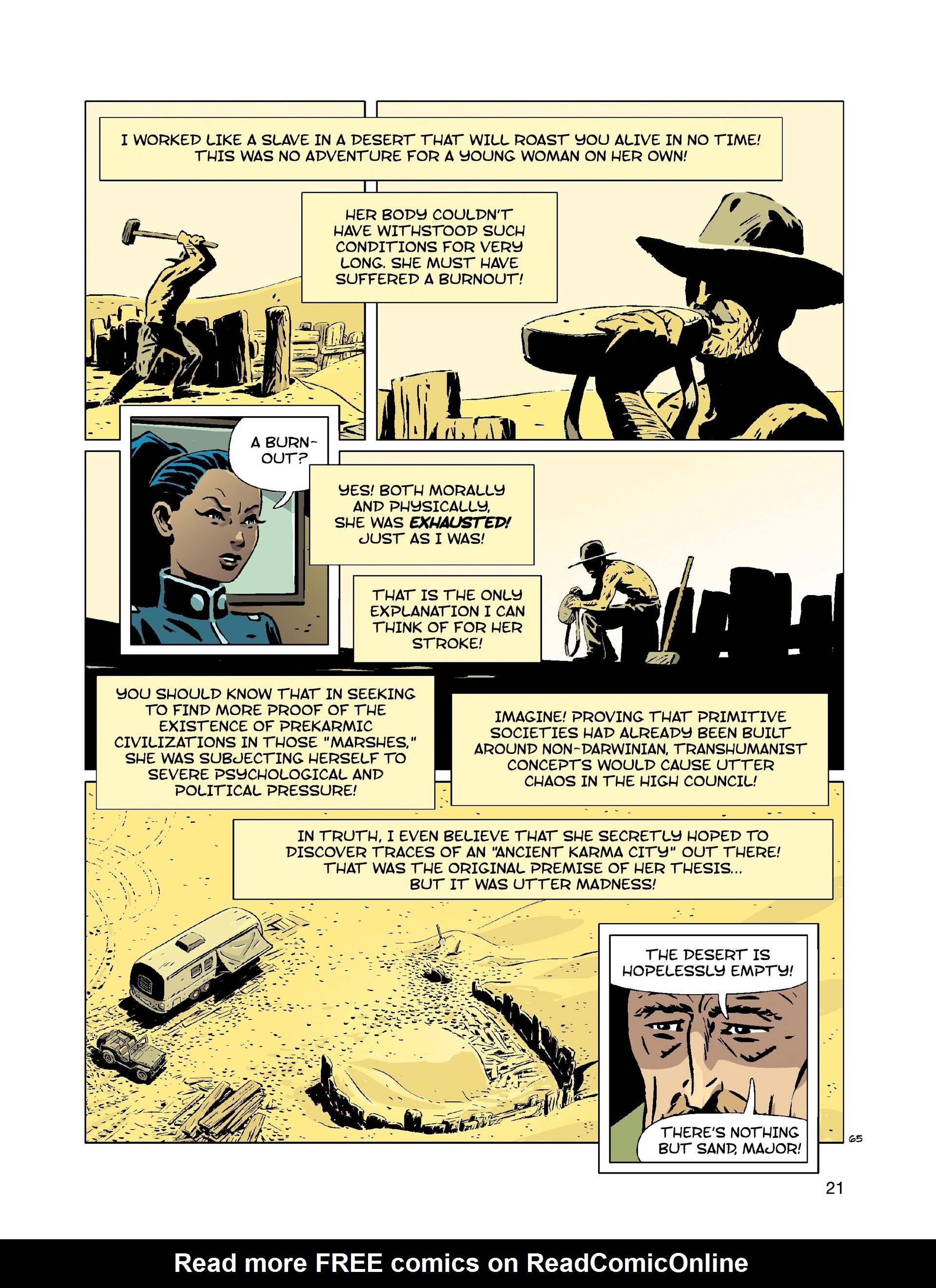 Read online Karma City comic -  Issue #3 - 22