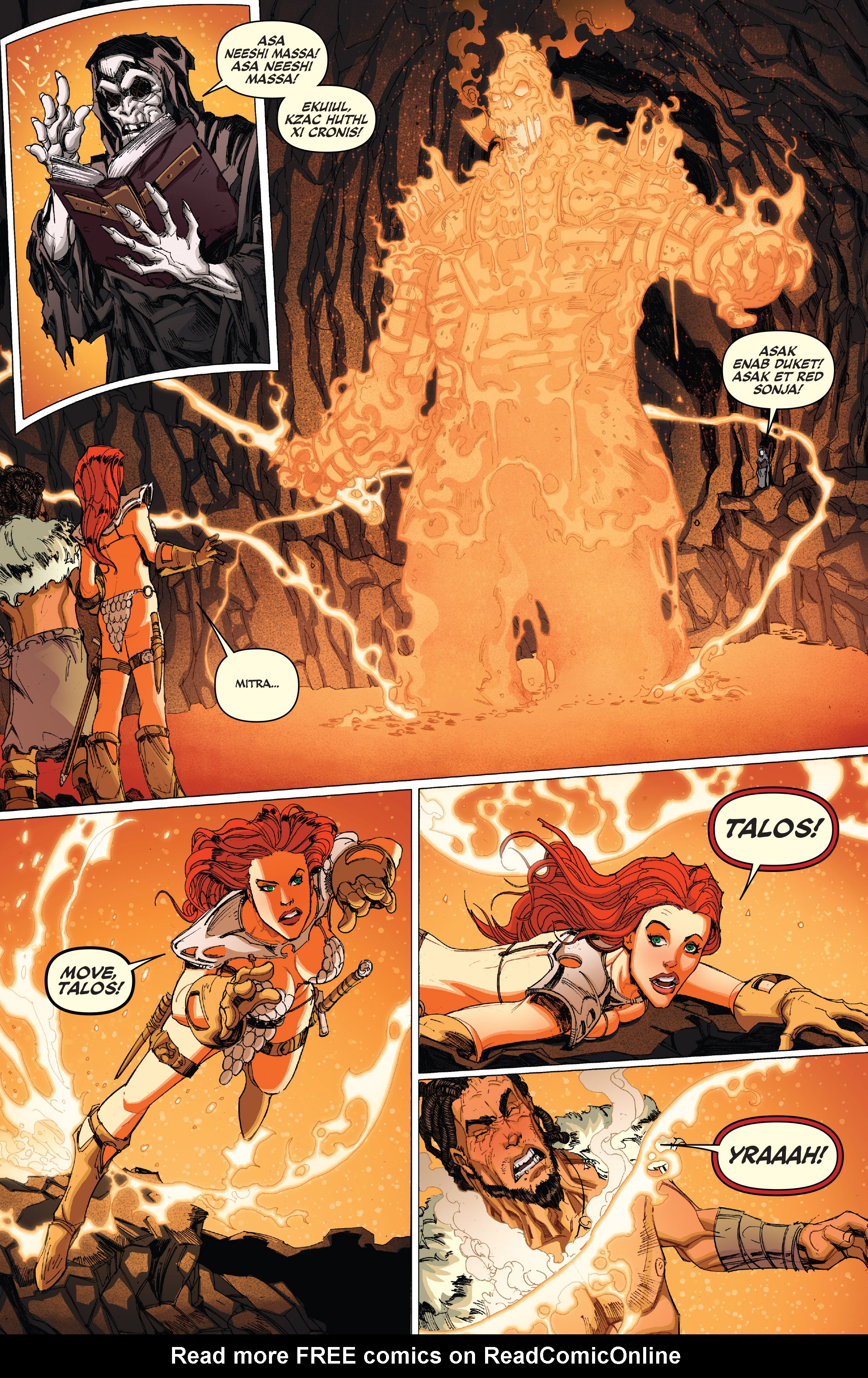 Read online Red Sonja: Atlantis Rises comic -  Issue #3 - 20