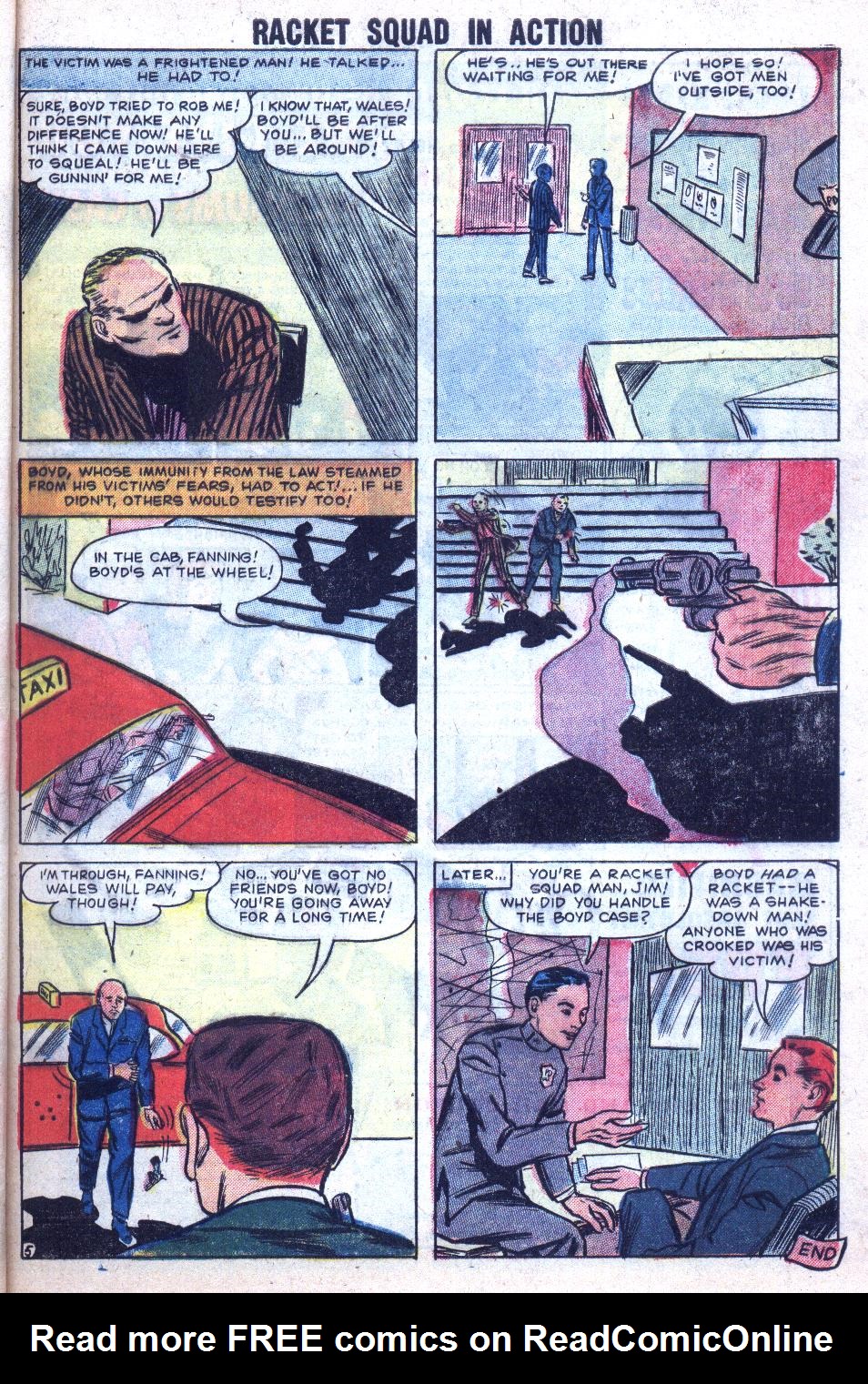 Read online Racket Squad in Action comic -  Issue #29 - 15