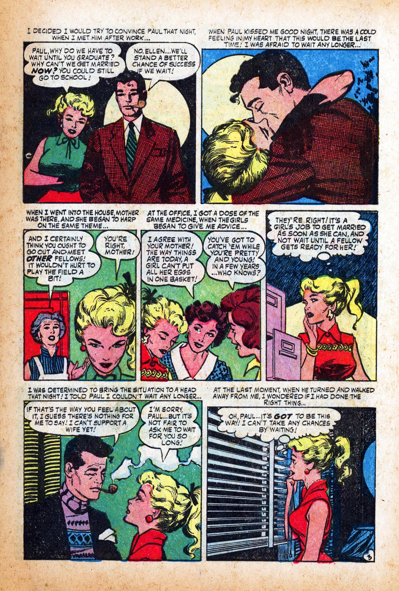 Read online Love Romances comic -  Issue #47 - 5