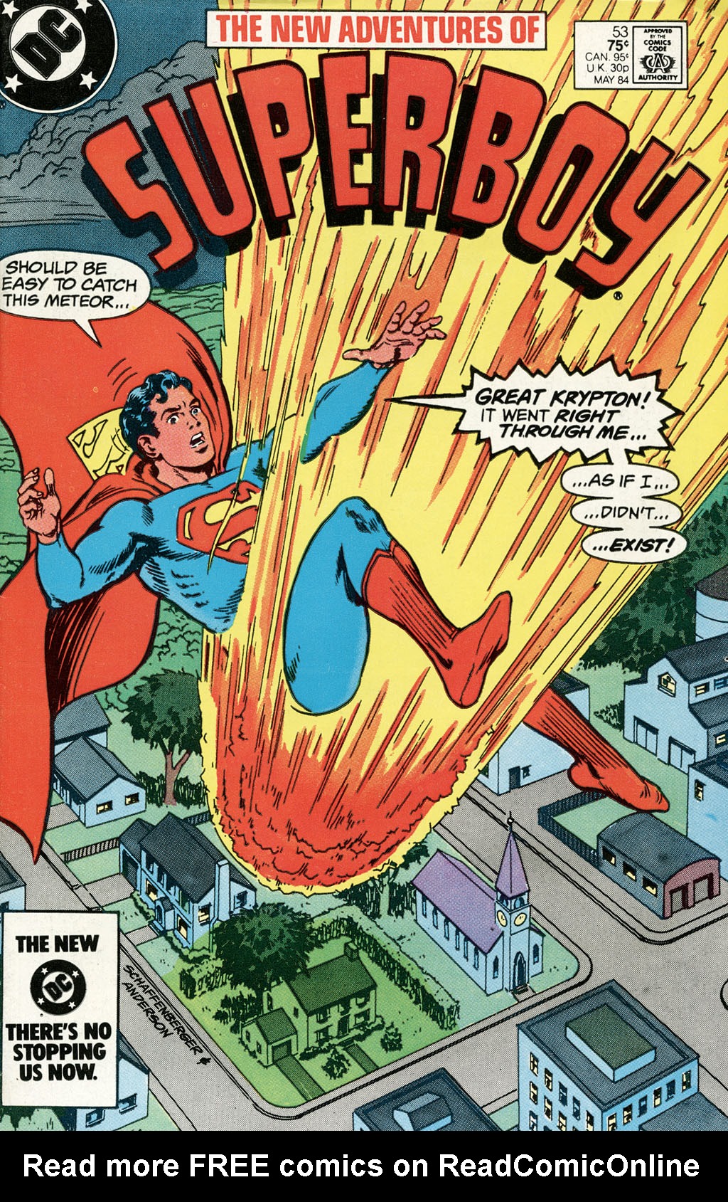 Read online The New Adventures of Superboy comic -  Issue #53 - 1