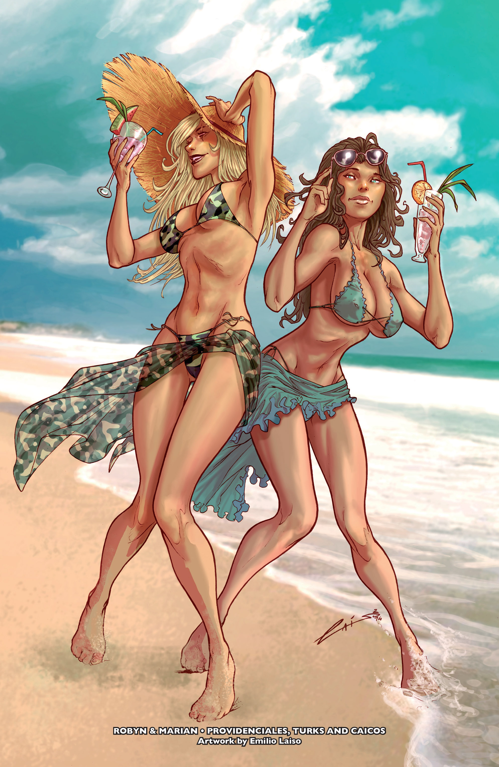 Read online Grimm Fairy Tales: 2014 Swimsuit Special comic -  Issue # Full - 28