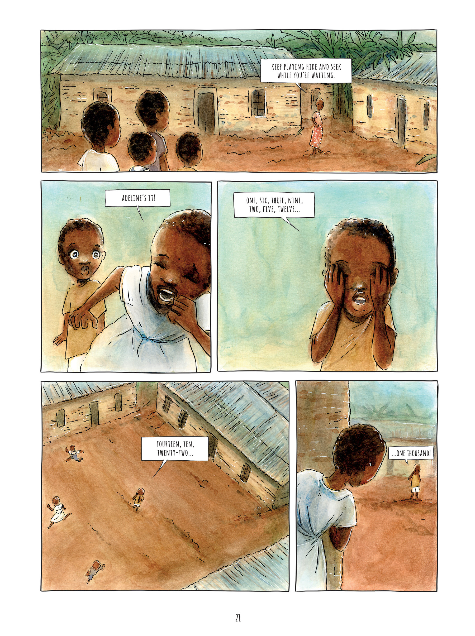 Read online Alice on the Run: One Child's Journey Through the Rwandan Civil War comic -  Issue # TPB - 20