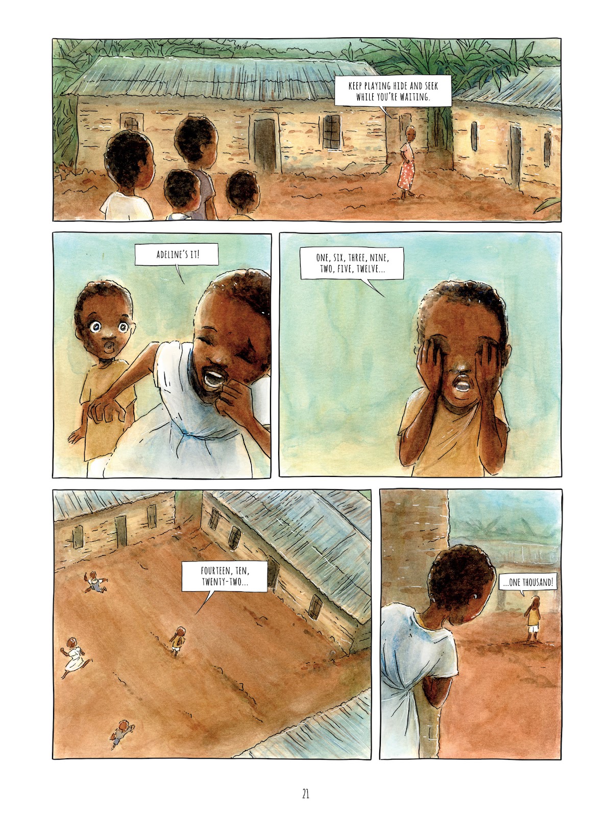 Alice on the Run: One Child's Journey Through the Rwandan Civil War issue TPB - Page 20