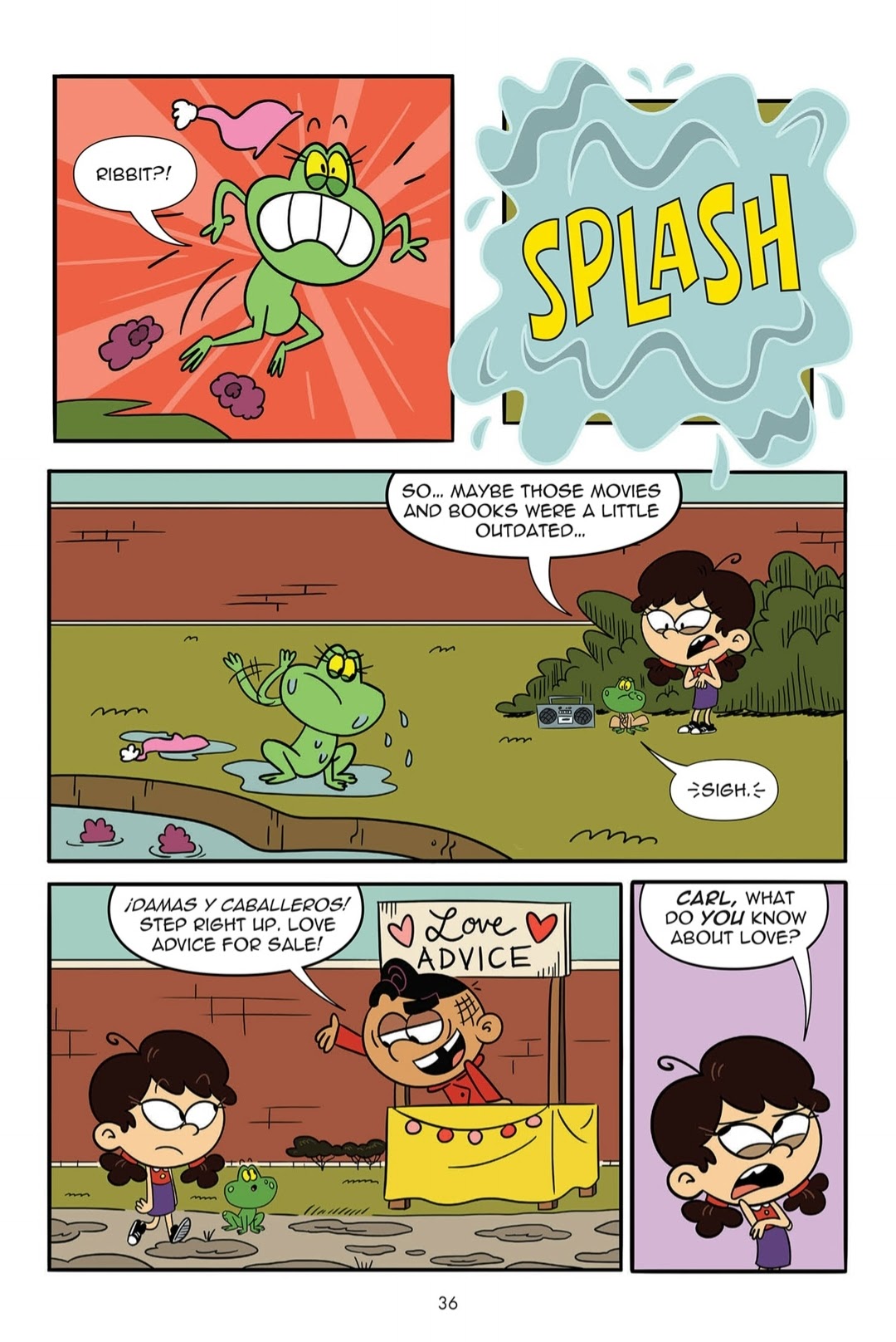 Read online The Loud House Love Out Loud Special comic -  Issue # Full - 37