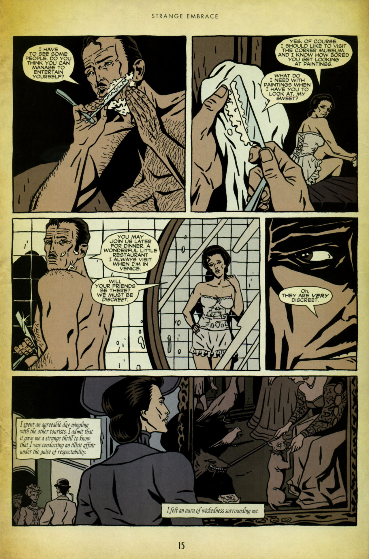 Read online Strange Embrace comic -  Issue #6 - 17