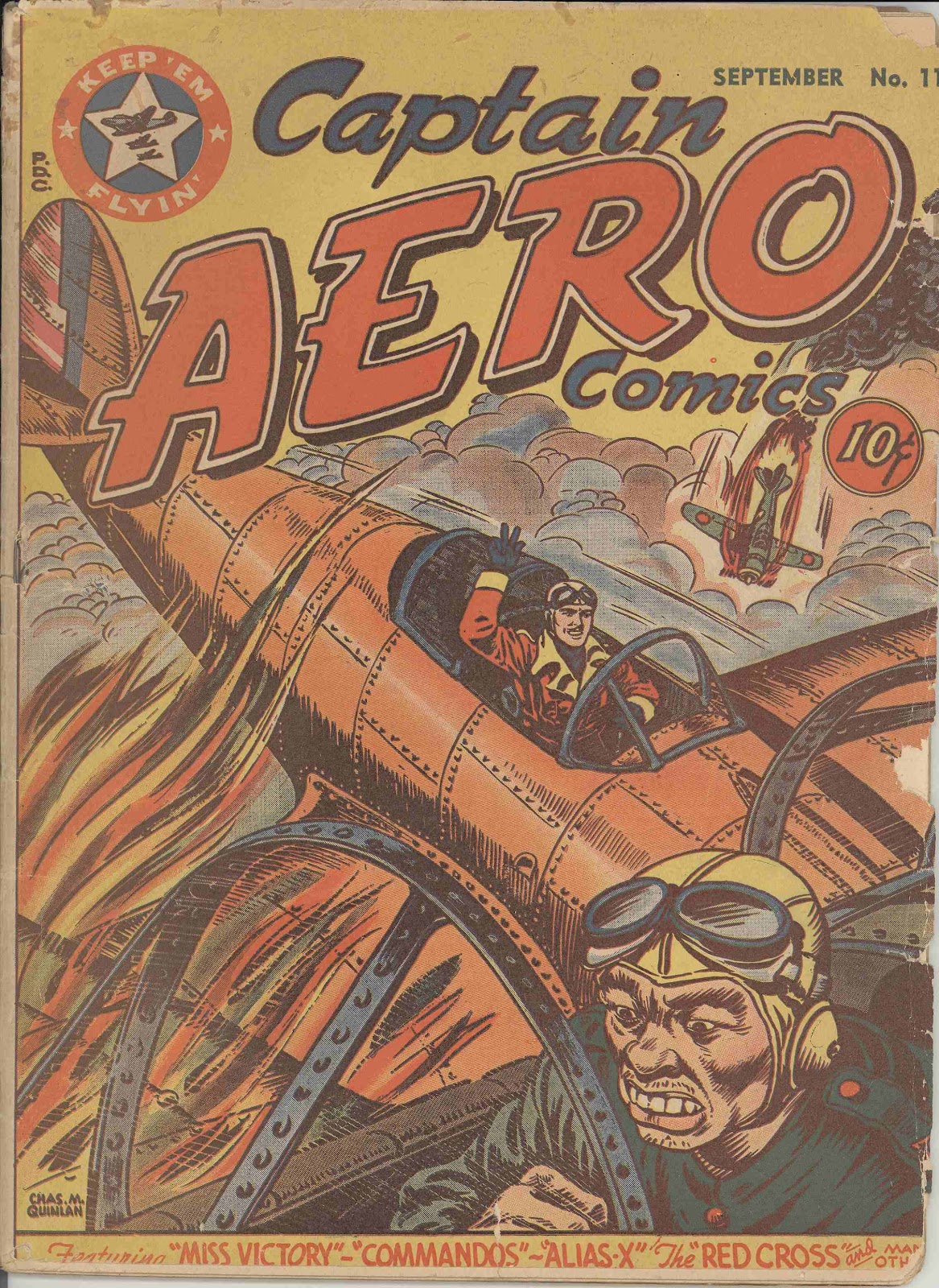 Captain Aero Comics issue 11 - Page 2