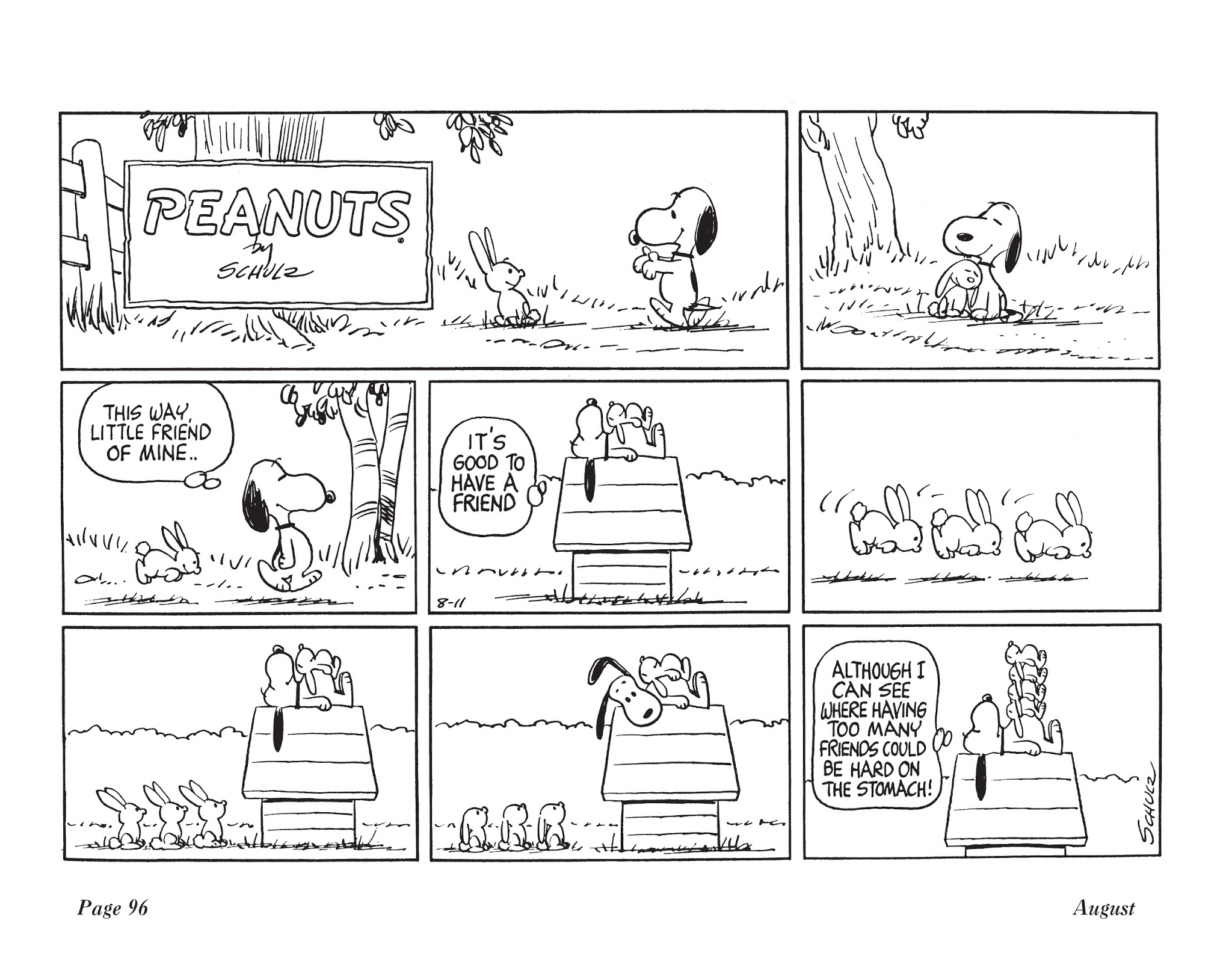 Read online The Complete Peanuts comic -  Issue # TPB 7 - 107