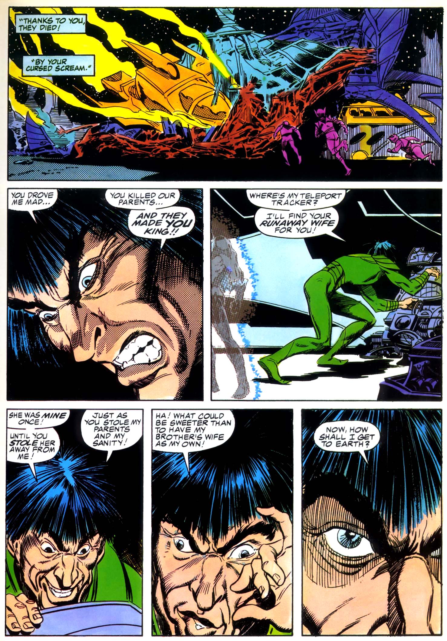 Read online Marvel Graphic Novel comic -  Issue #39 - The Inhumans - 25