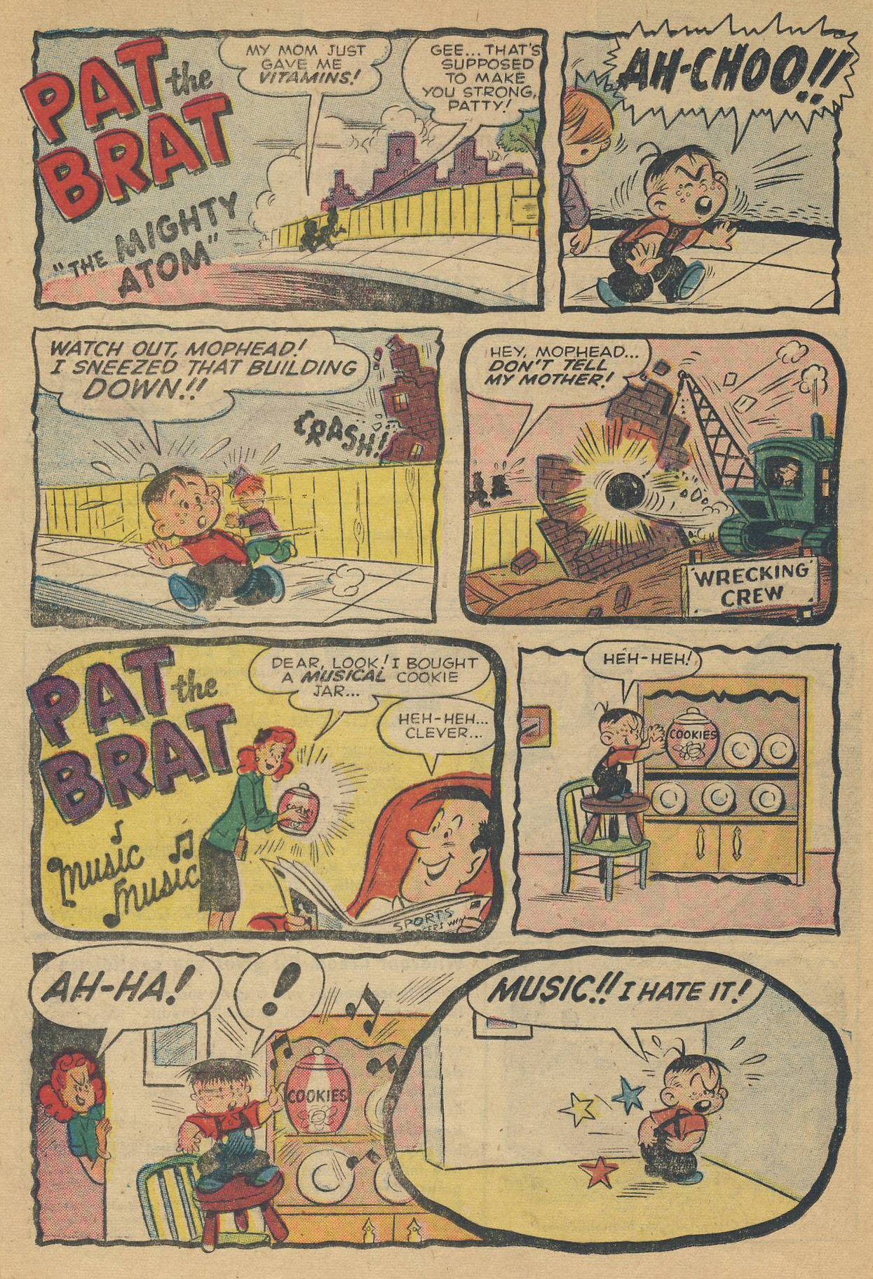 Read online Pat the Brat comic -  Issue #16 - 20