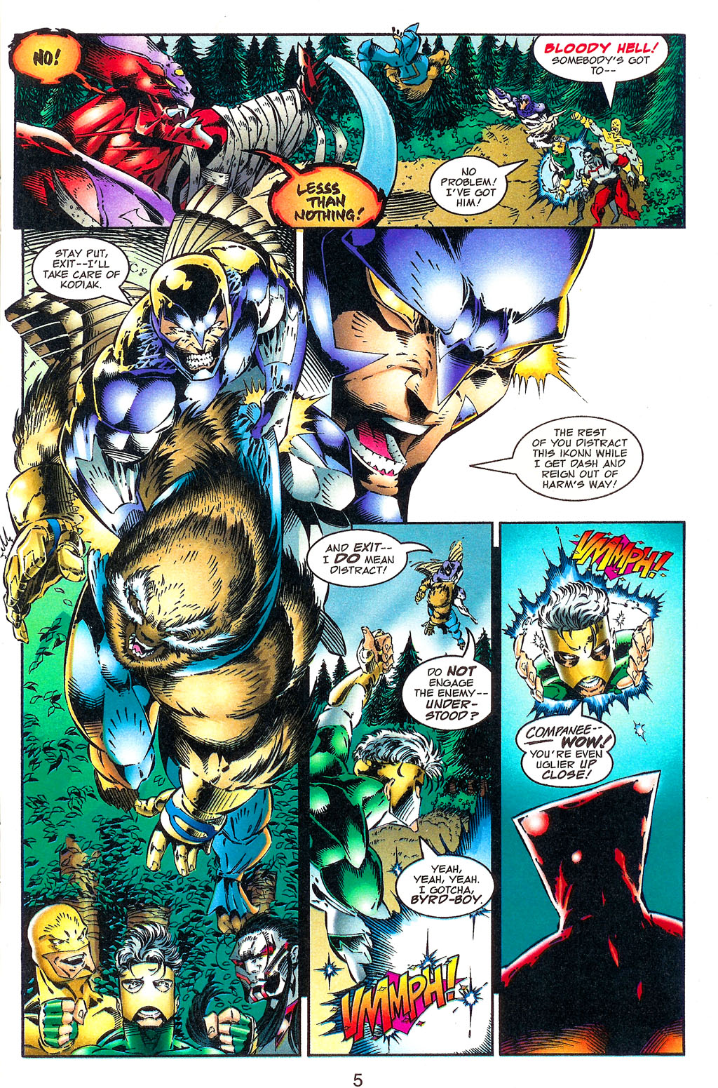 Read online NewMen comic -  Issue #5 - 6