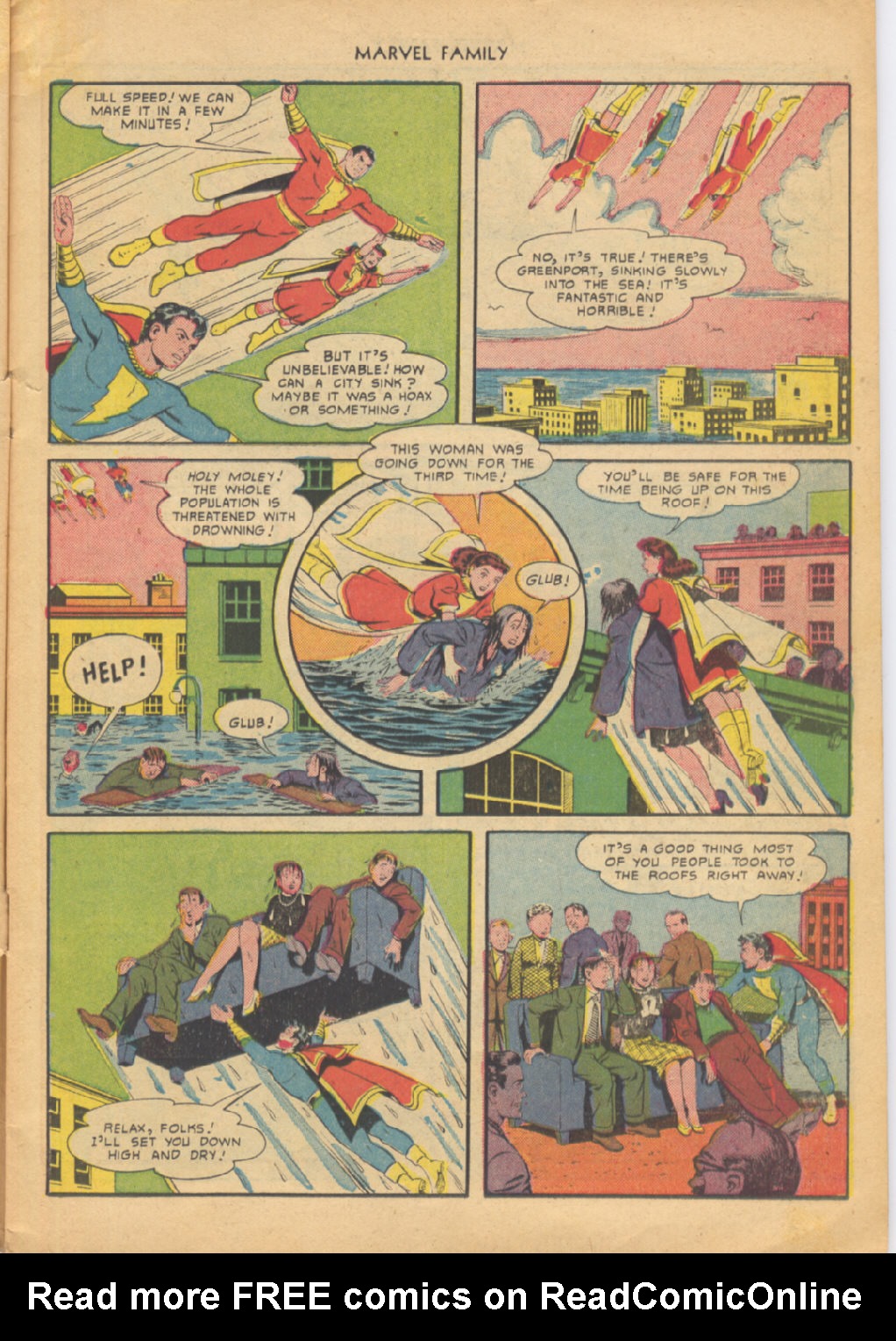 Read online The Marvel Family comic -  Issue #55 - 8
