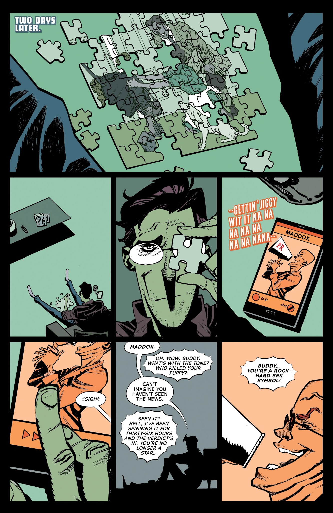 Read online No. 1 With A Bullet comic -  Issue #3 - 9