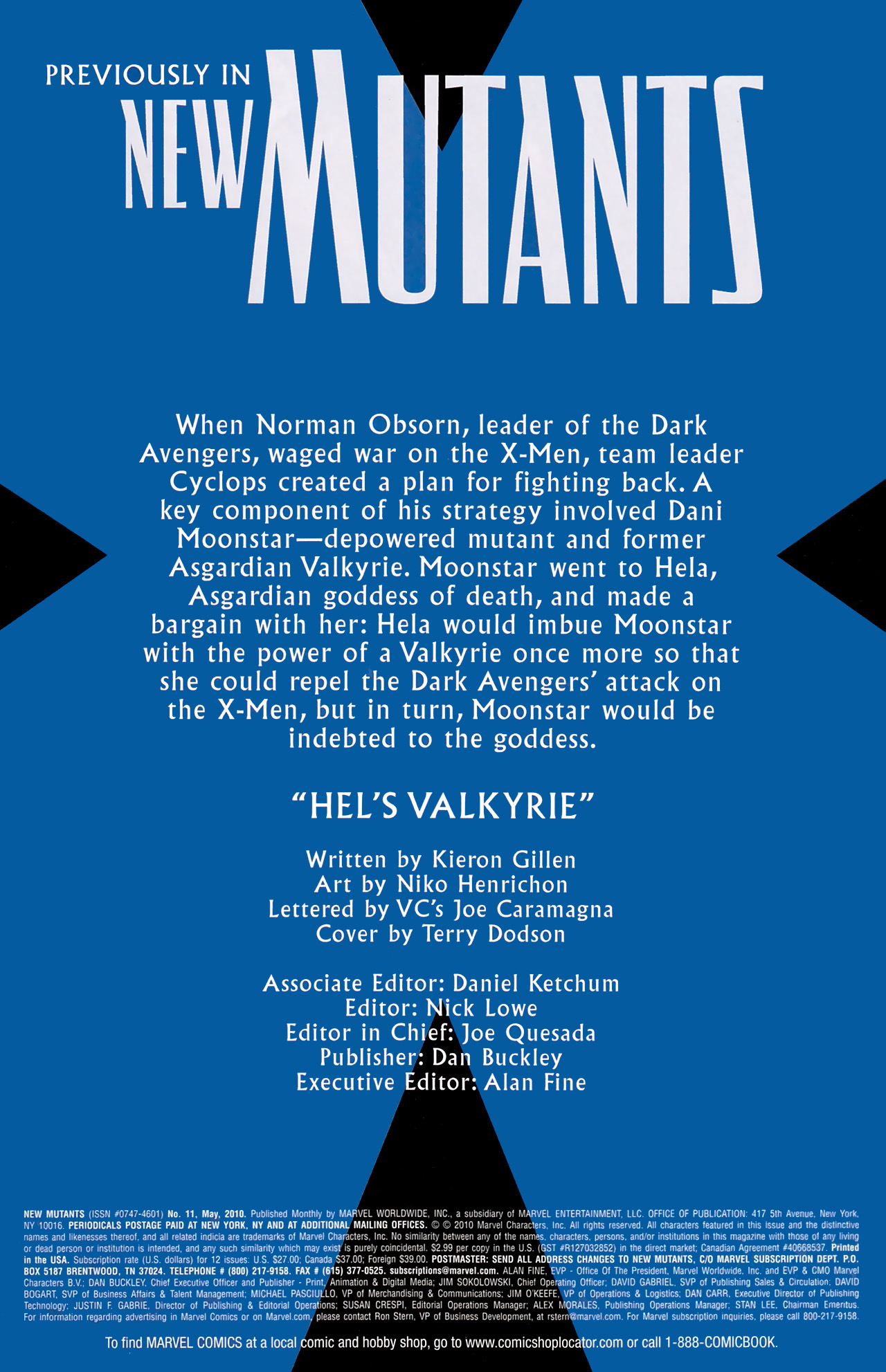 Read online New Mutants (2009) comic -  Issue #11 - 2