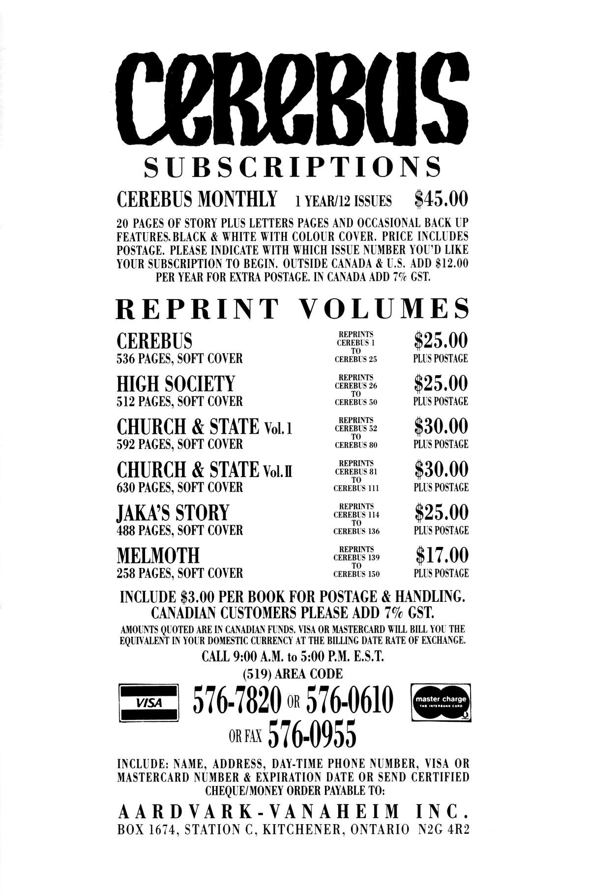 Read online Cerebus comic -  Issue #155 - 31