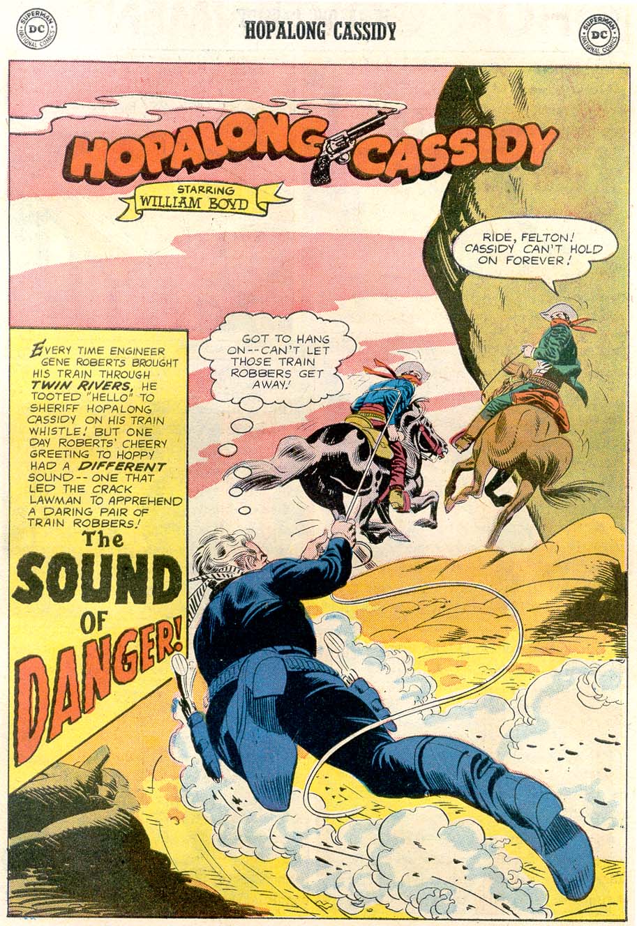 Read online Hopalong Cassidy comic -  Issue #132 - 27