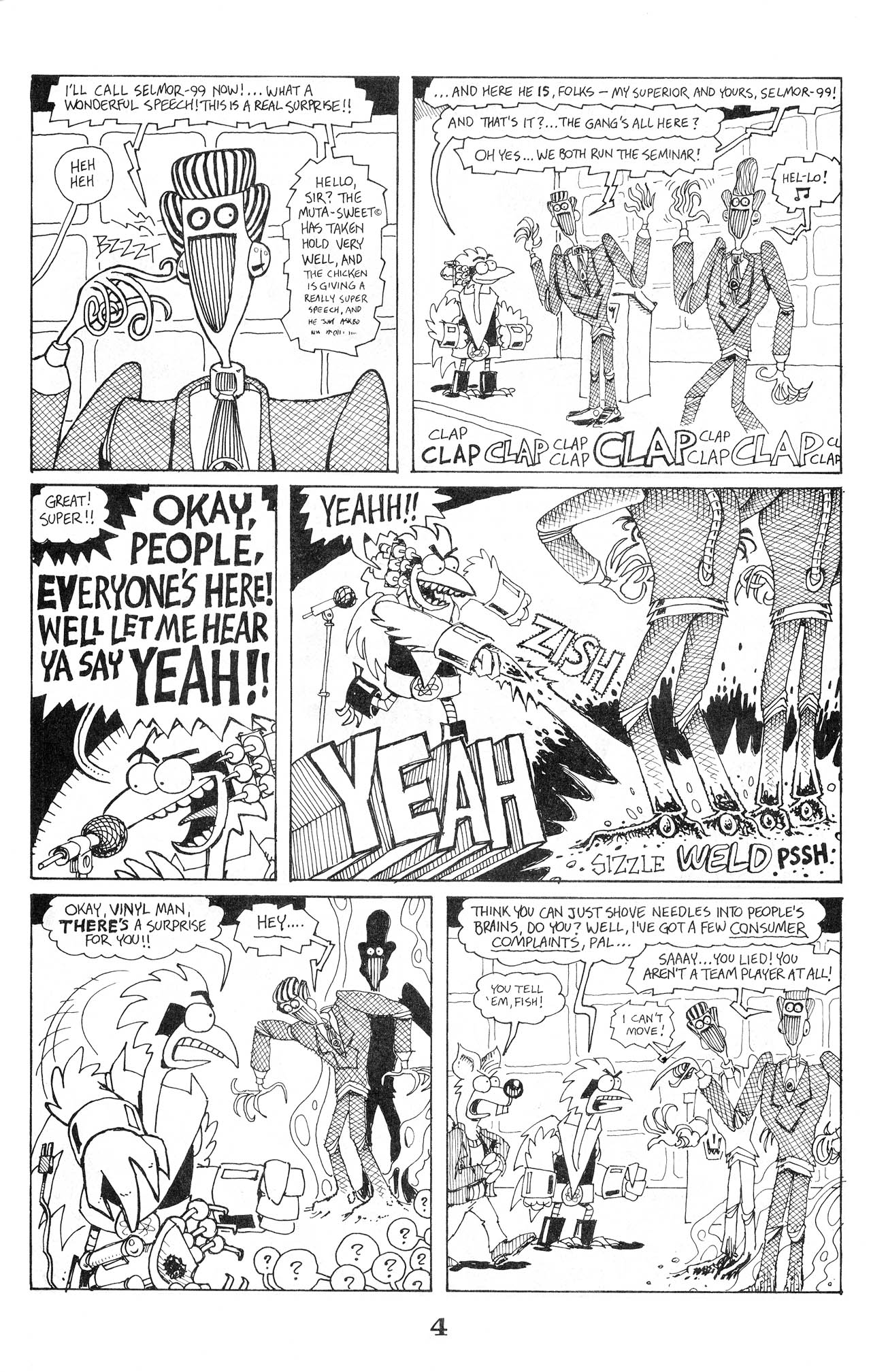 Read online Critters comic -  Issue #21 - 6