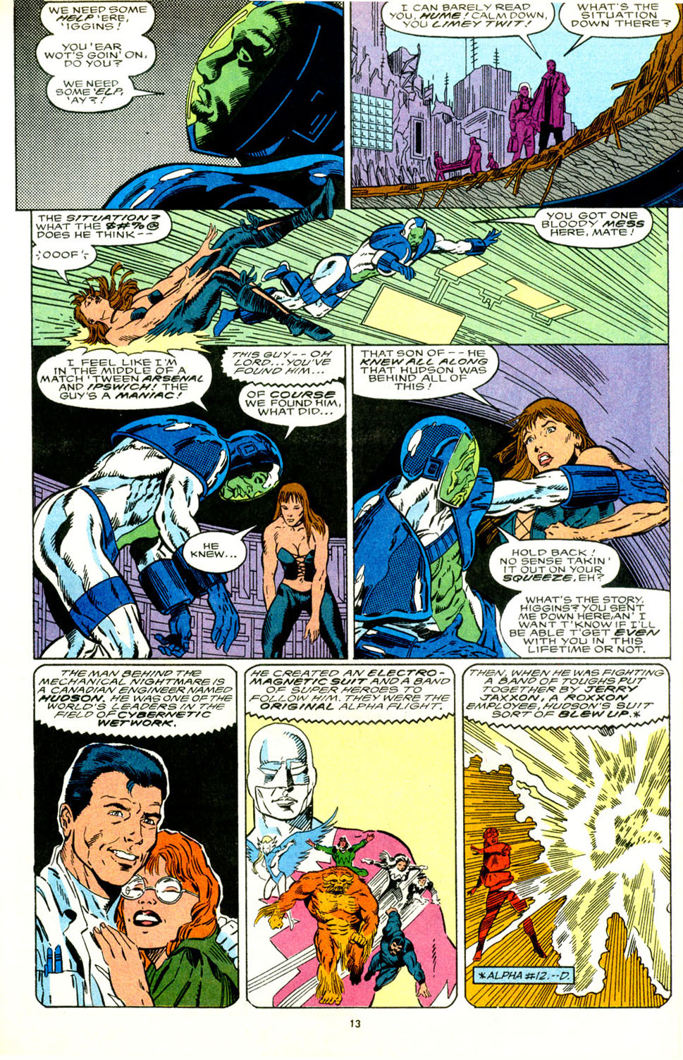 Read online Alpha Flight (1983) comic -  Issue #89 - 12
