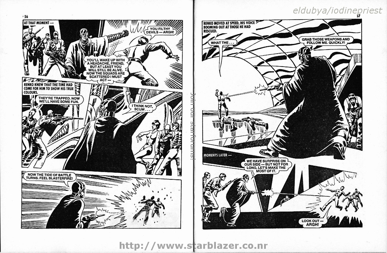 Read online Starblazer comic -  Issue #212 - 30