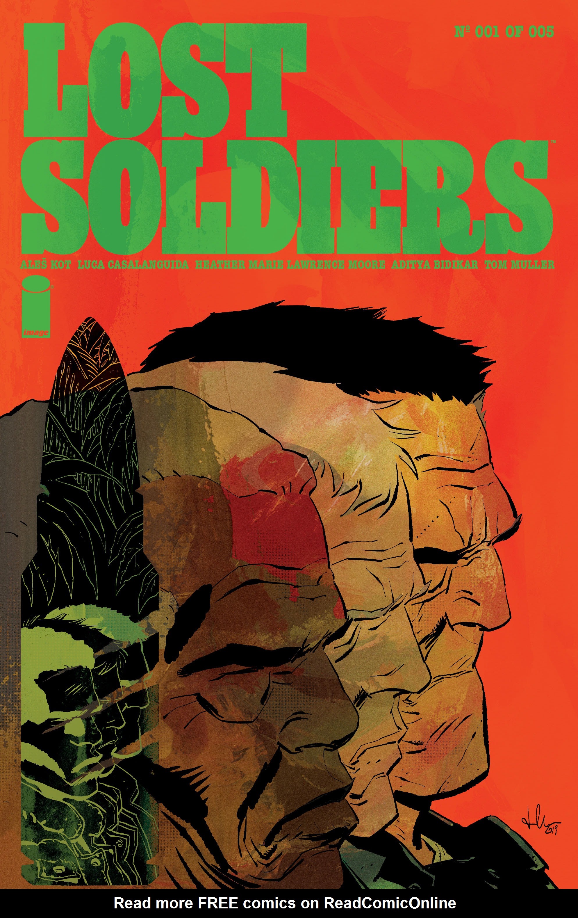 Read online Lost Soldiers comic -  Issue #1 - 1