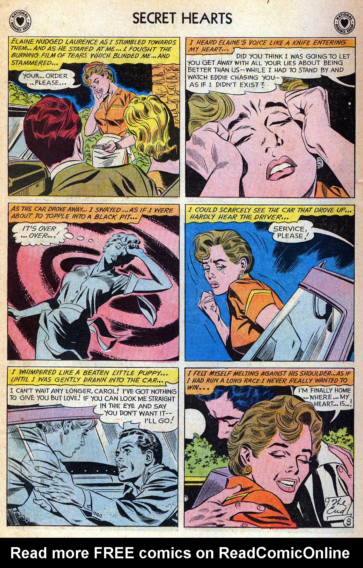 Read online Secret Hearts comic -  Issue #76 - 34