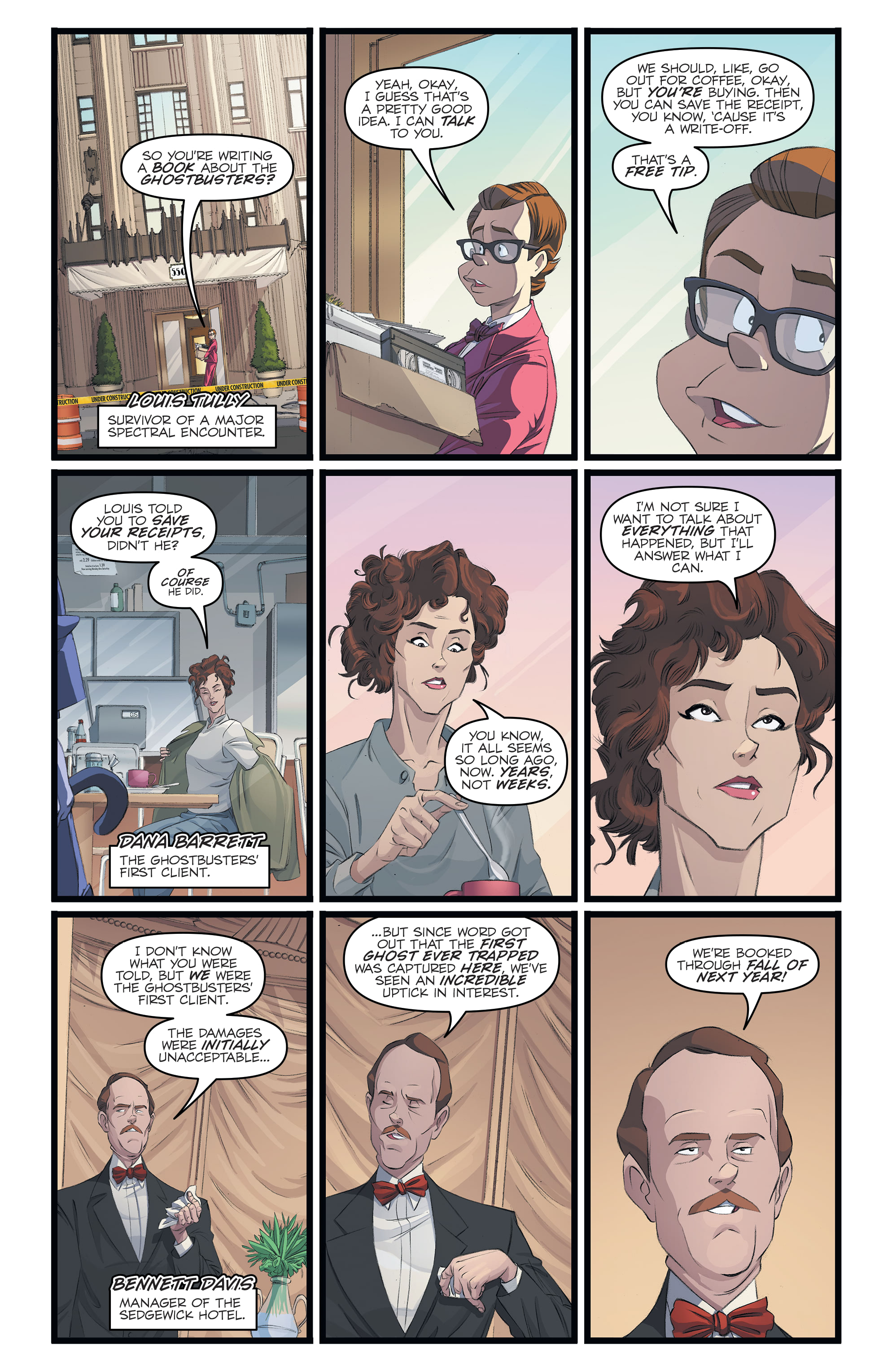 Read online Ghostbusters: Year One comic -  Issue #1 - 4