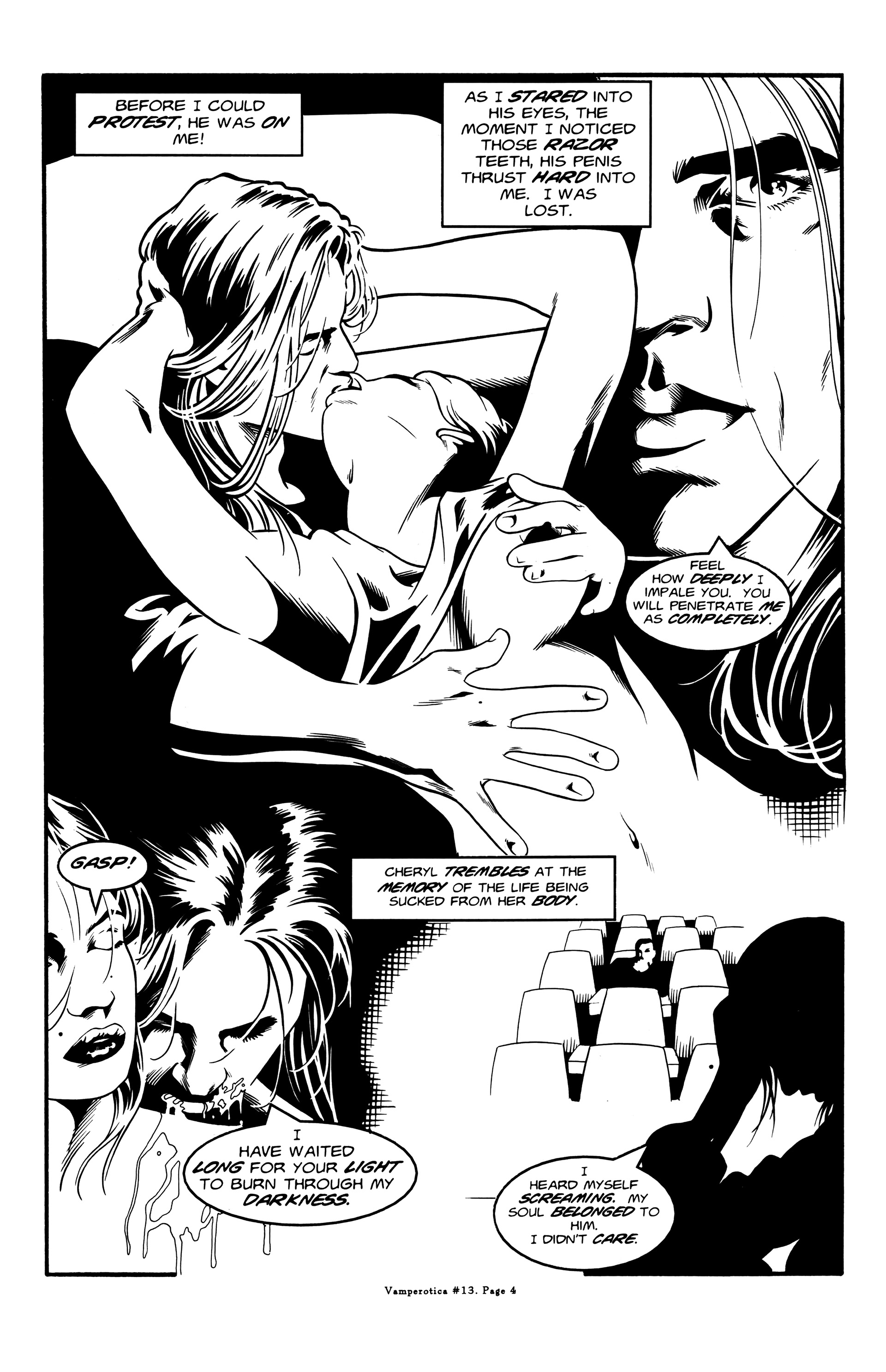 Read online Vamperotica comic -  Issue #13 - 6