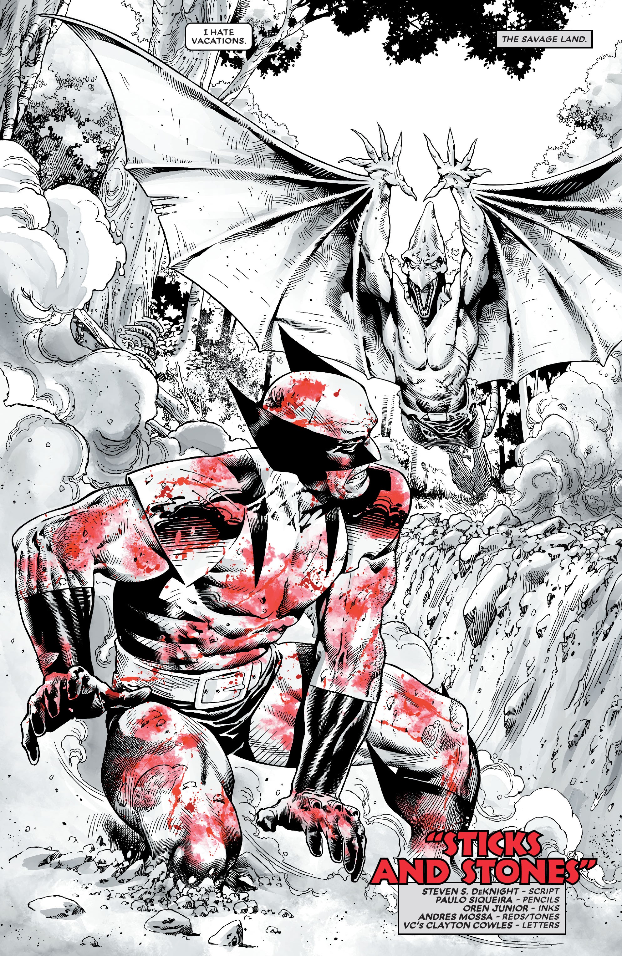Read online Wolverine: Black, White & Blood comic -  Issue #4 - 24