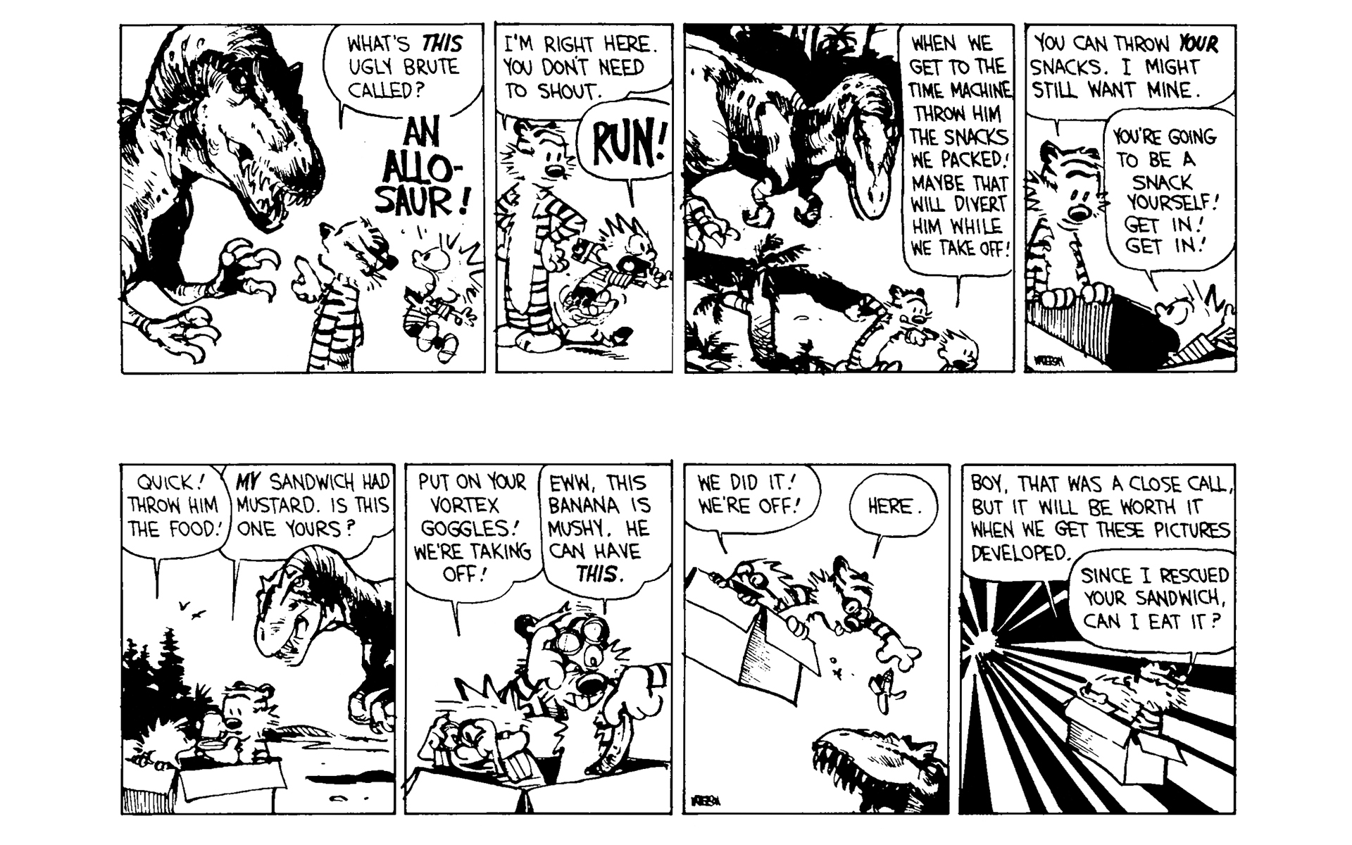 Read online Calvin and Hobbes comic -  Issue #6 - 167