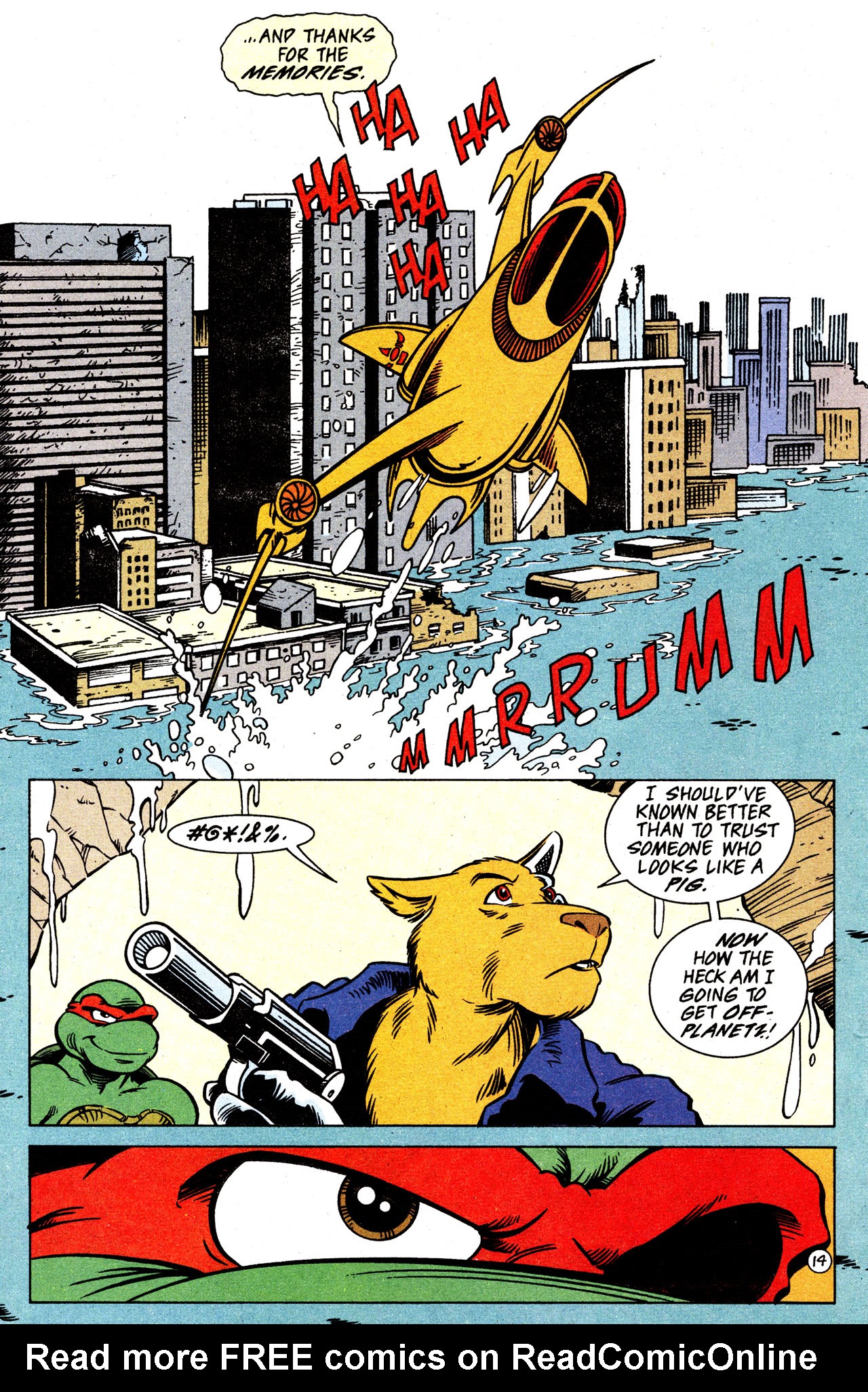 Read online Teenage Mutant Ninja Turtles Adventures (1989) comic -  Issue #66 - 16