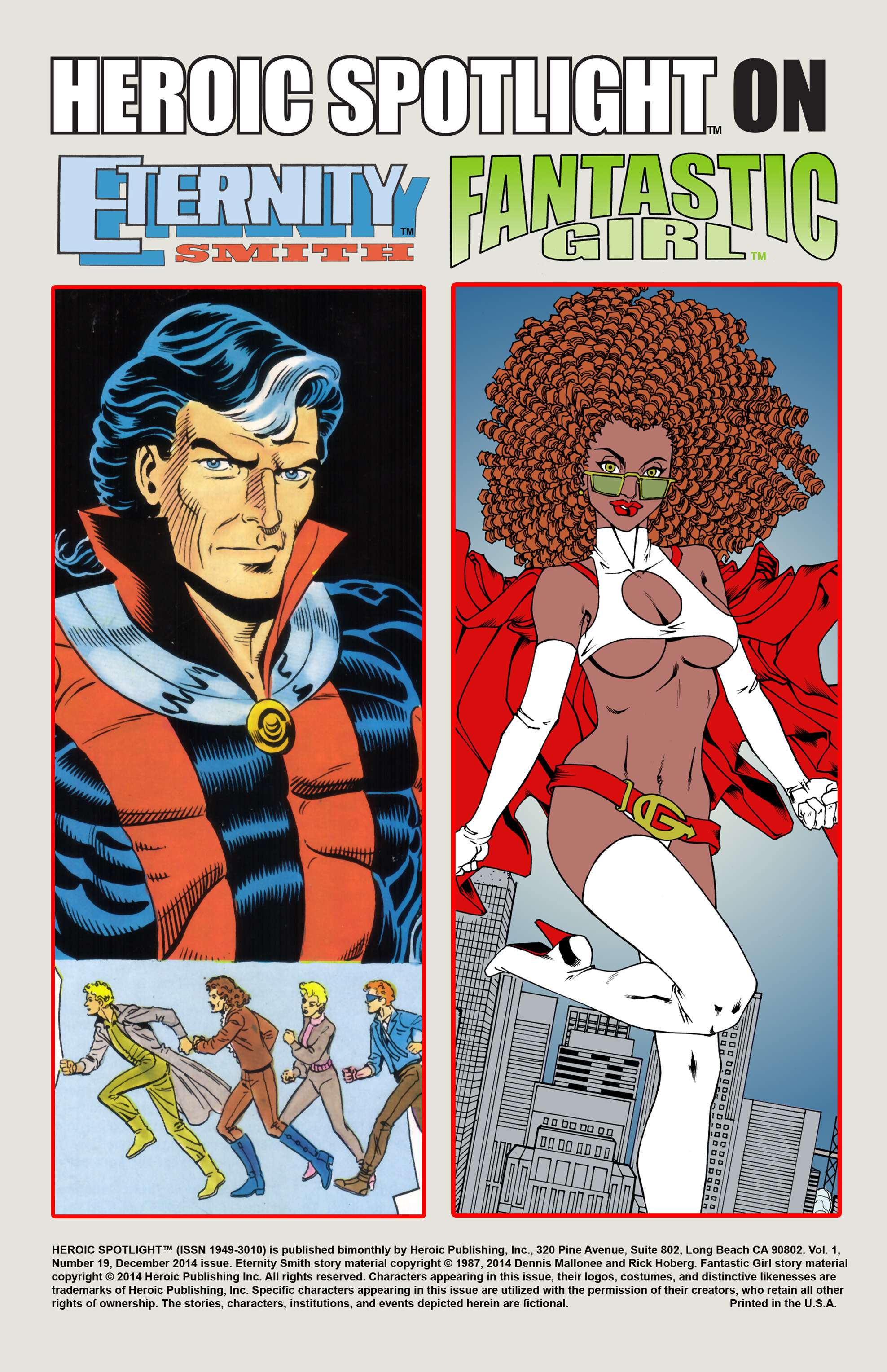 Read online Heroic Spotlight comic -  Issue #19 - 2
