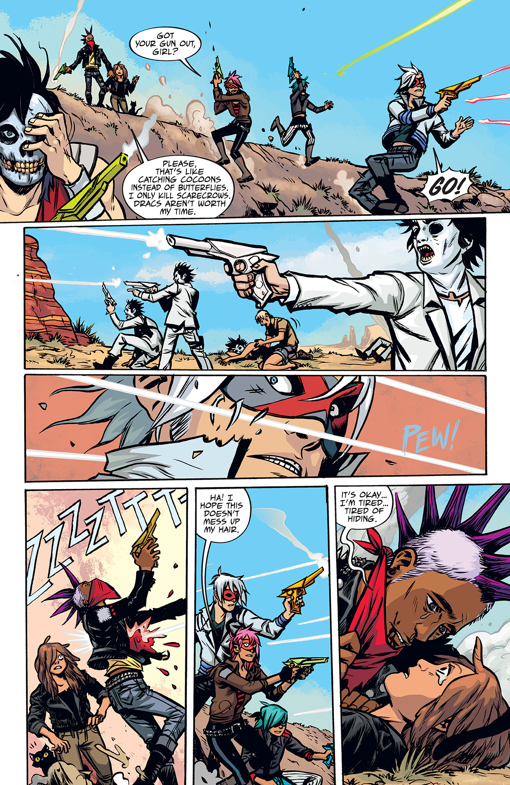 Read online The True Lives Of The Fabulous Killjoys comic -  Issue #1 - 11