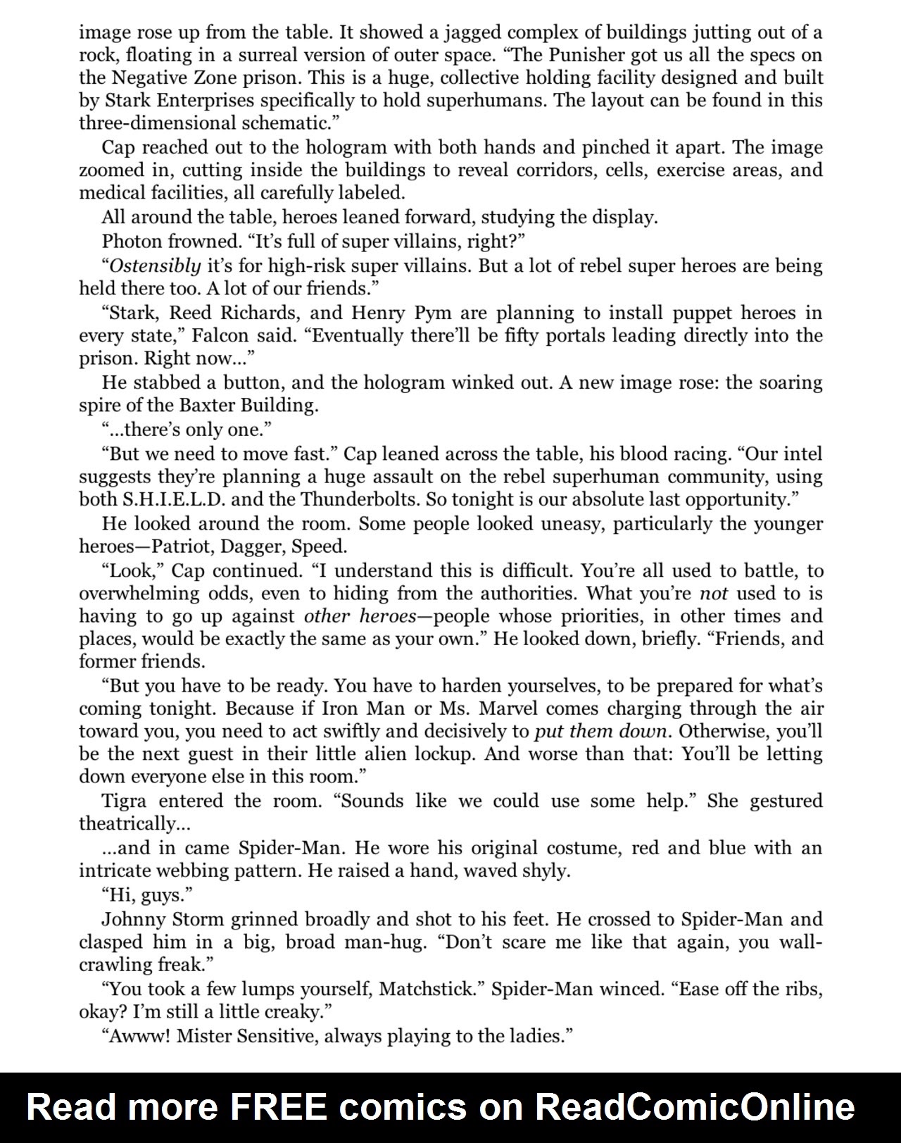 Read online Civil War Prose Novel comic -  Issue # TPB (Part 2) - 71