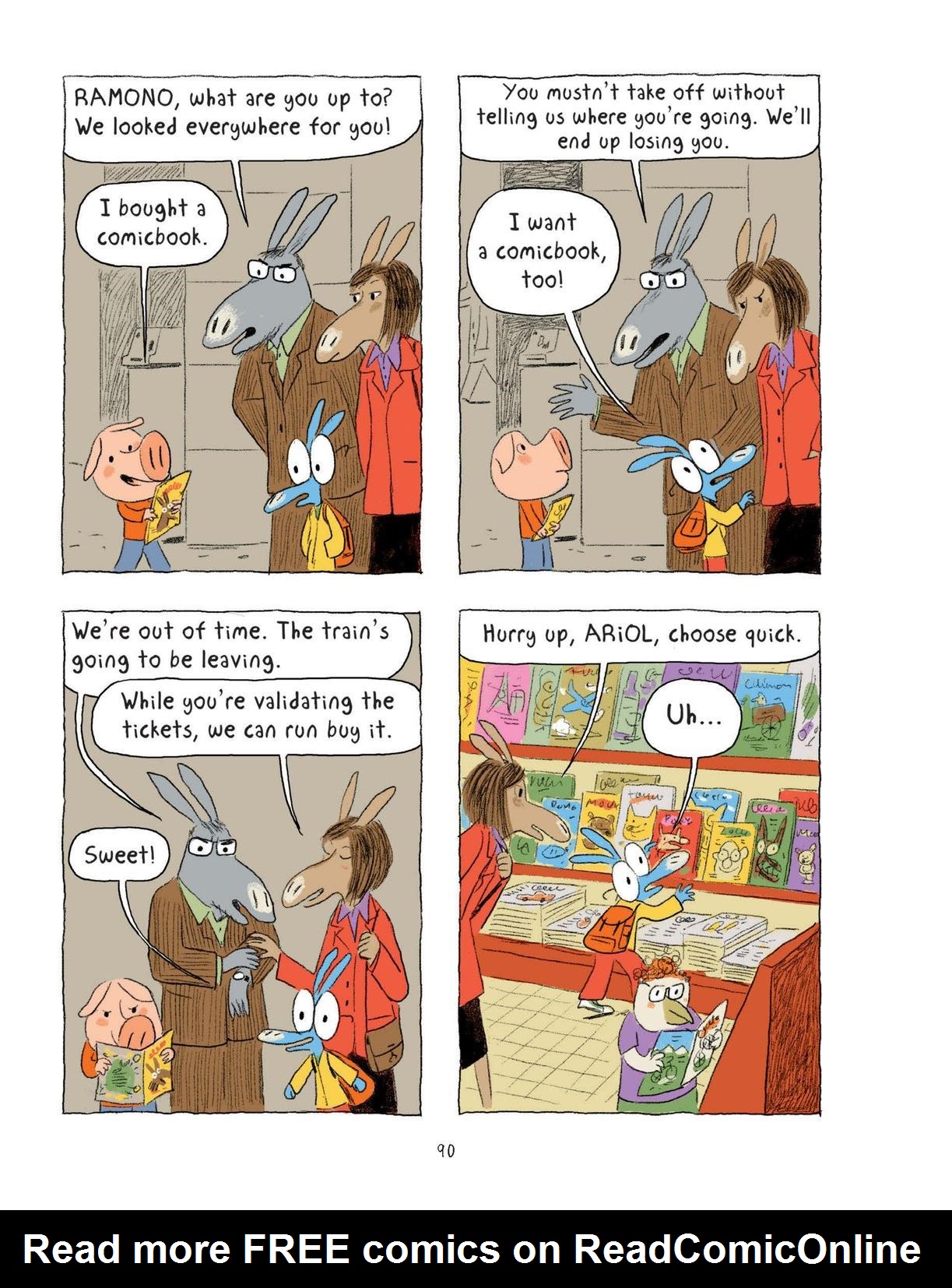 Read online Ariol comic -  Issue # TPB 2 - 92
