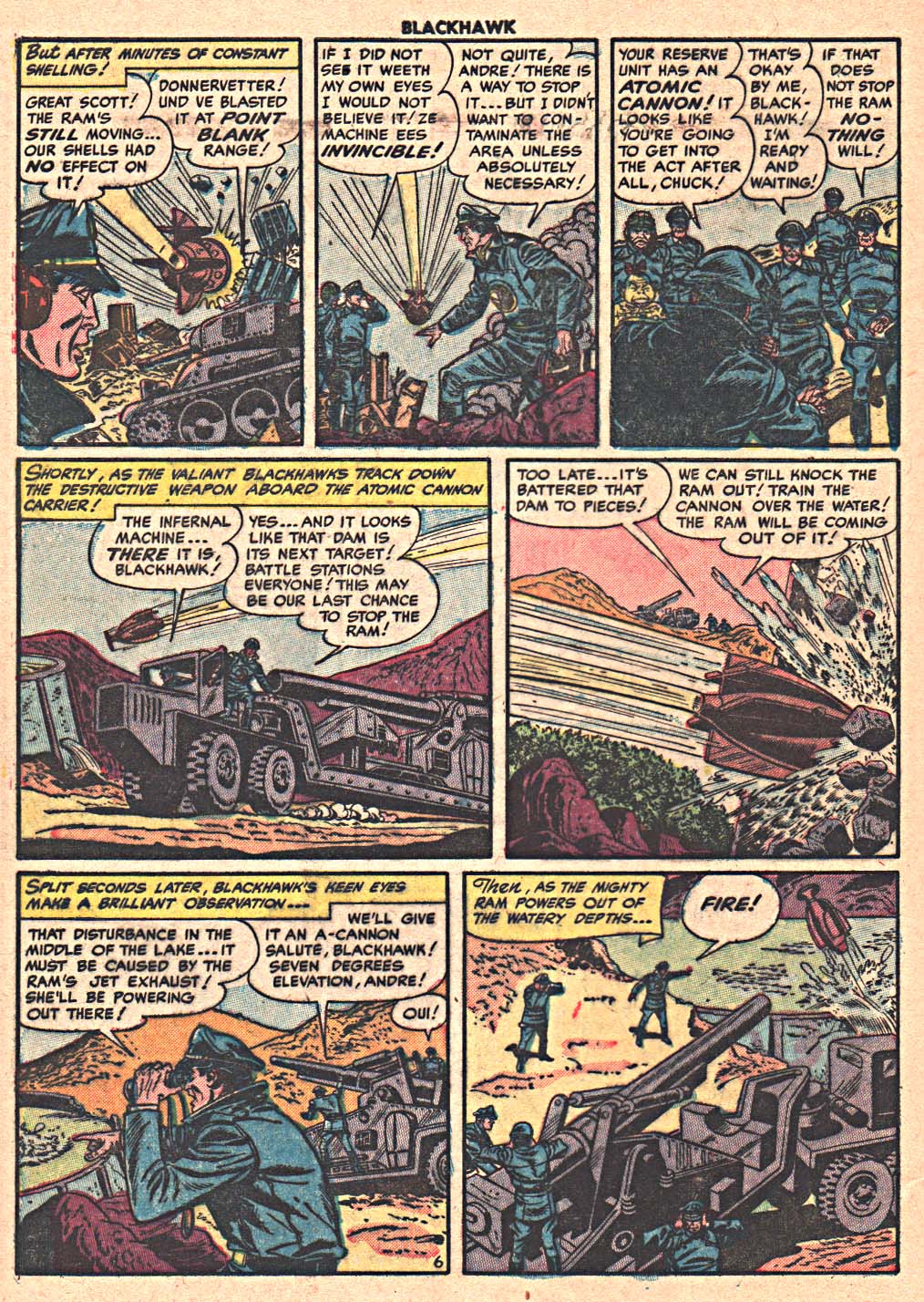 Read online Blackhawk (1957) comic -  Issue #77 - 8