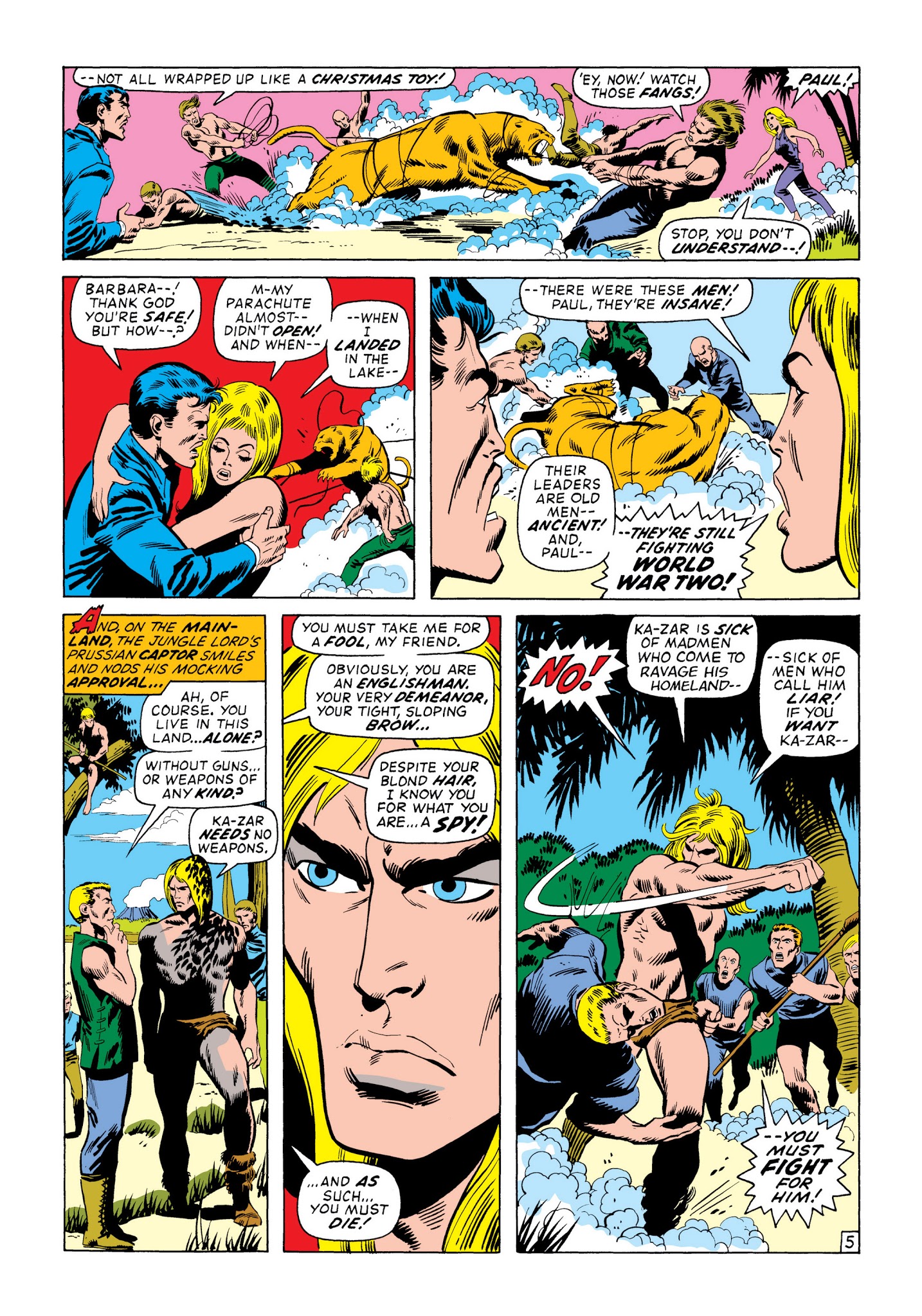 Read online Marvel Masterworks: Ka-Zar comic -  Issue # TPB 1 (Part 2) - 51