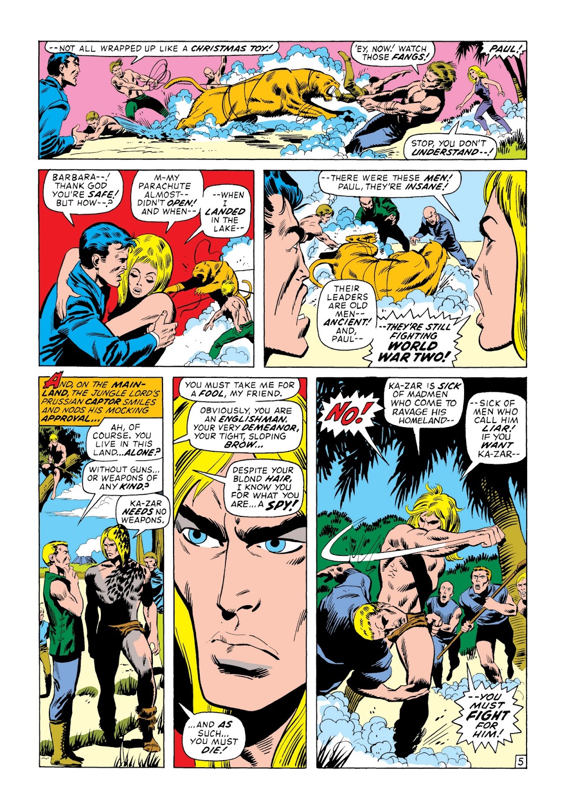 Marvel Masterworks: Ka-Zar issue TPB 1 - Page 150