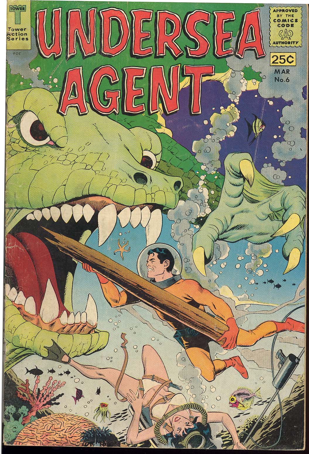 Read online Undersea Agent comic -  Issue #6 - 1