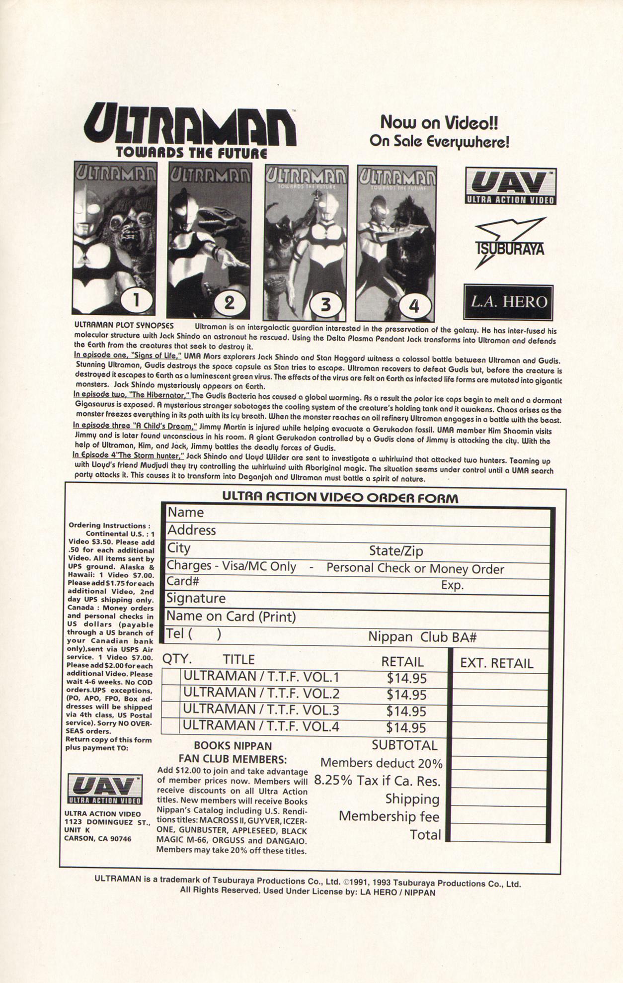 Read online Ultraman (1993) comic -  Issue #3 - 33