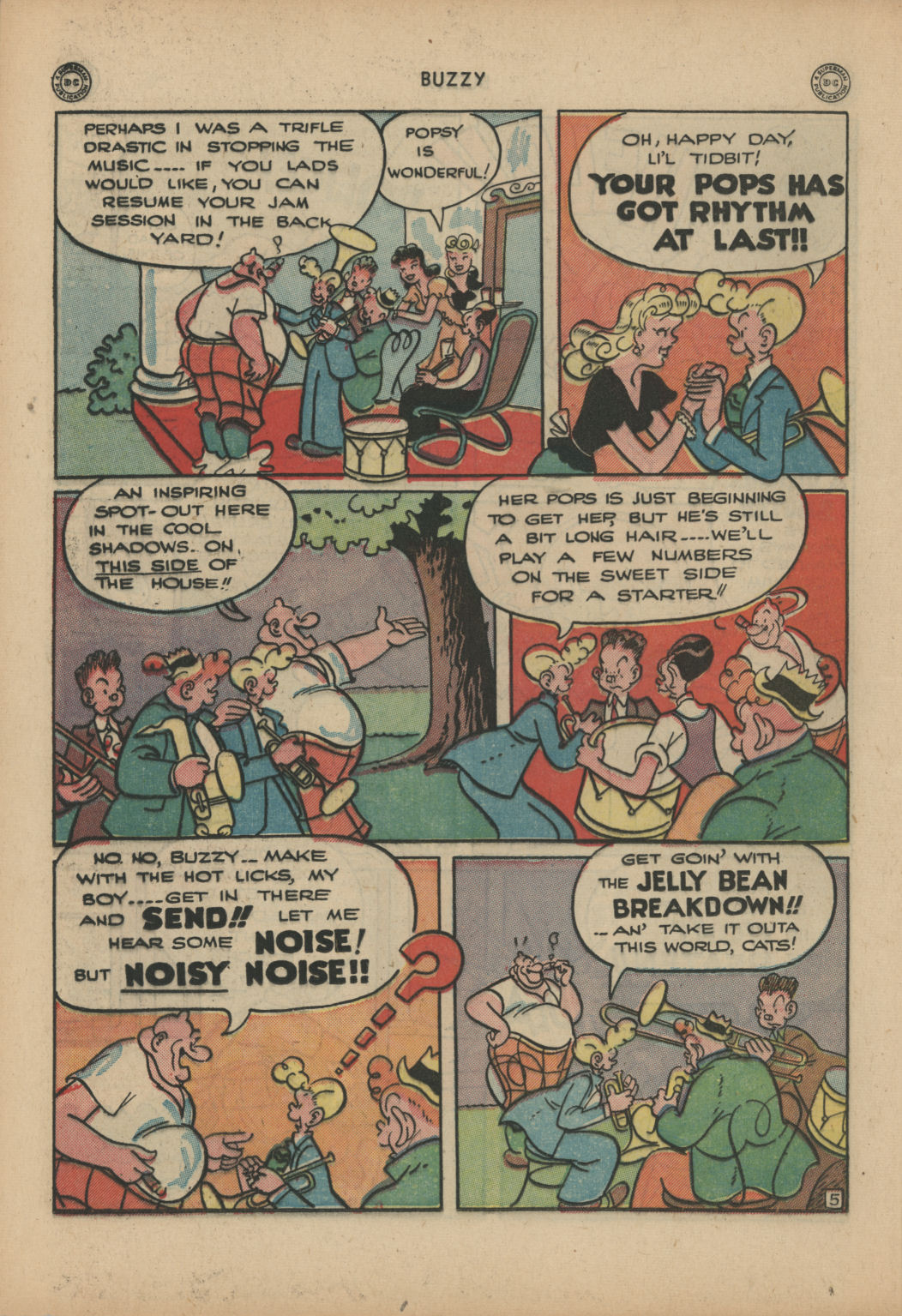 Read online Buzzy comic -  Issue #5 - 24